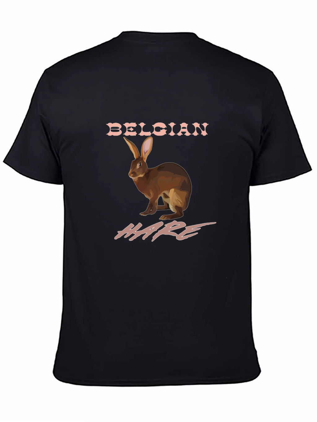 Belgian Hare Graphic Tee - Unique Animal Lover Design