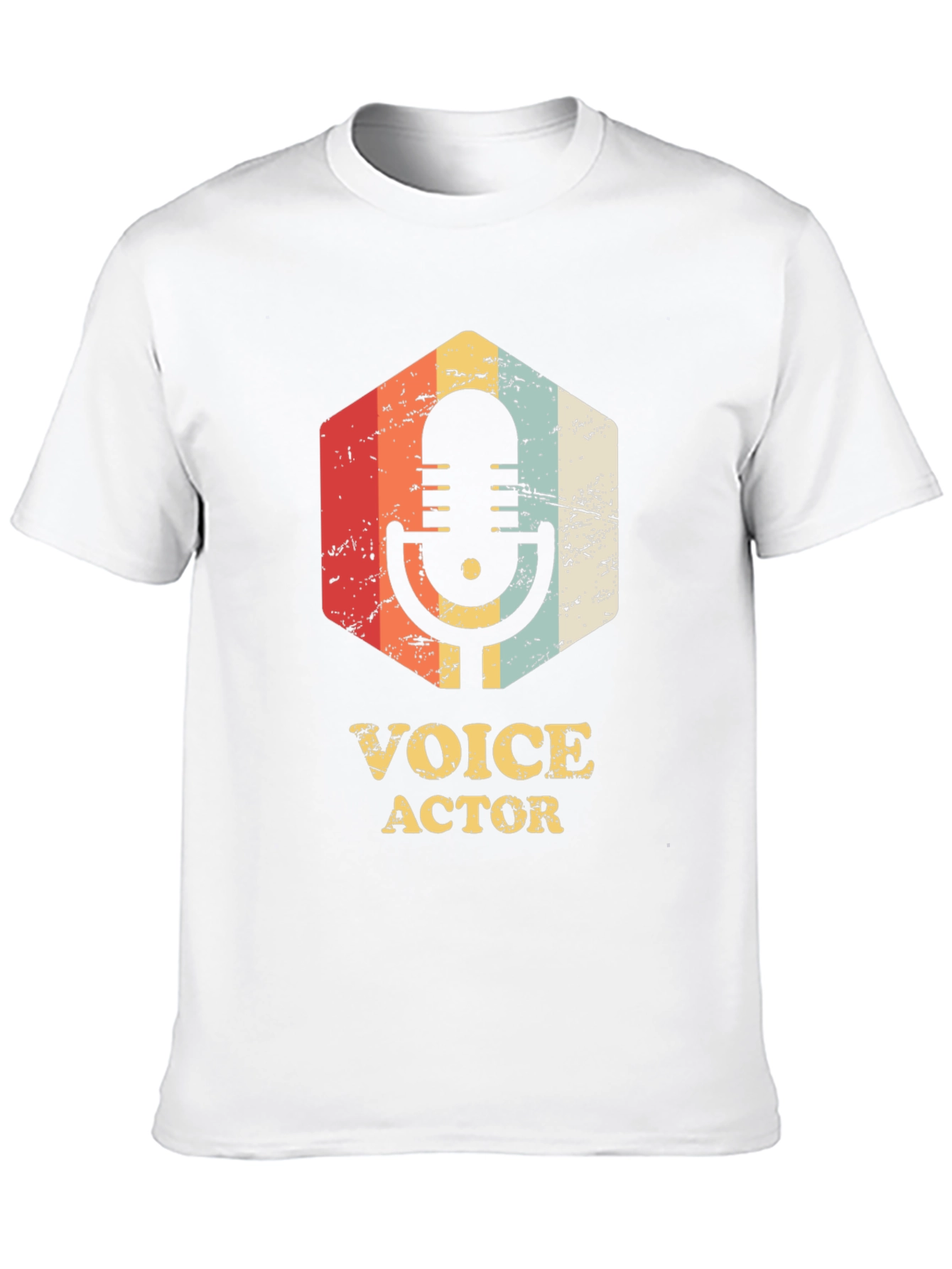 Voice Actor Retro Graphic T-Shirt