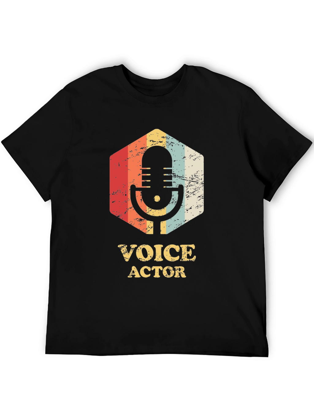Voice Actor Retro Graphic T-Shirt
