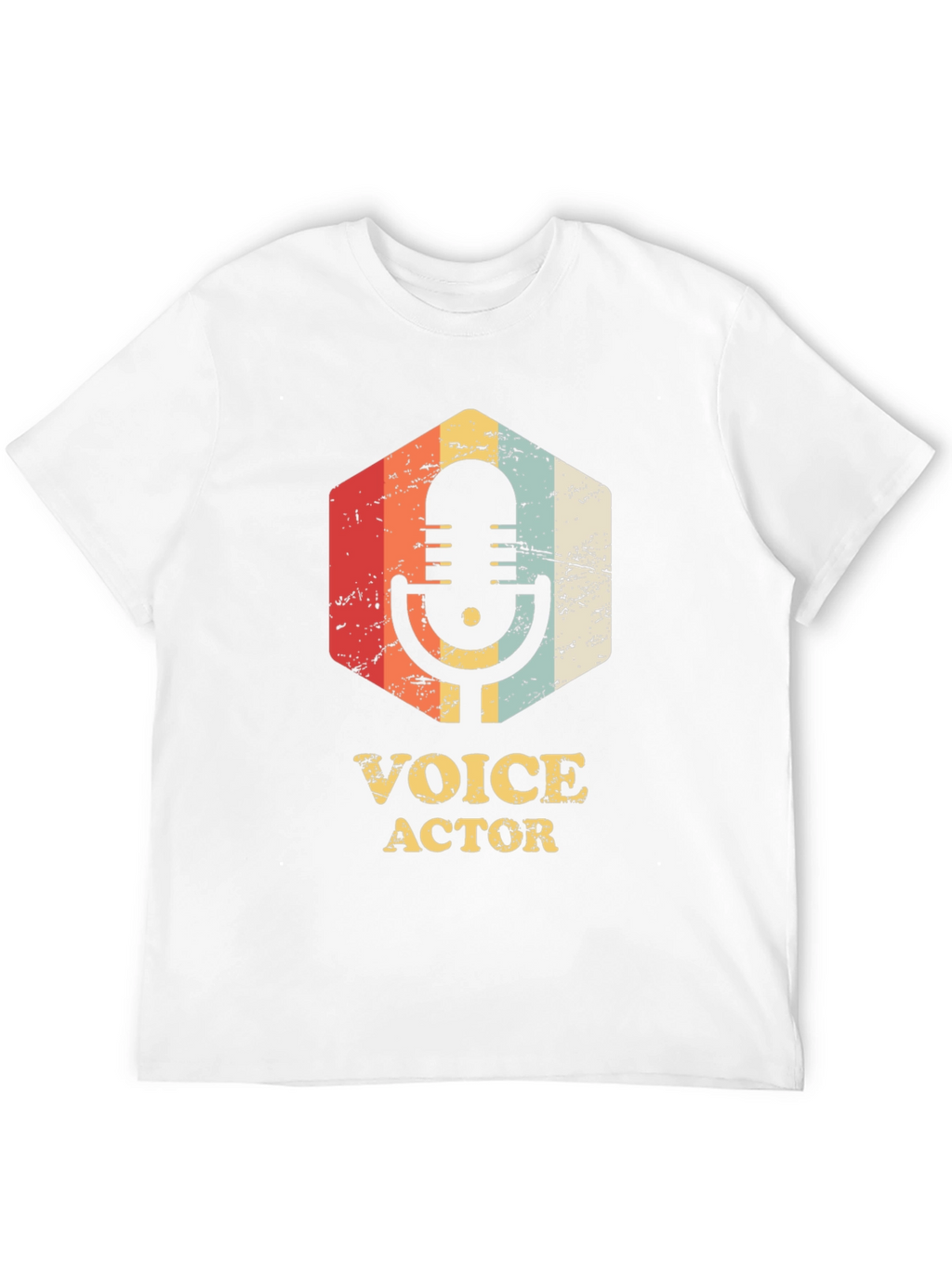 Voice Actor Retro Graphic T-Shirt