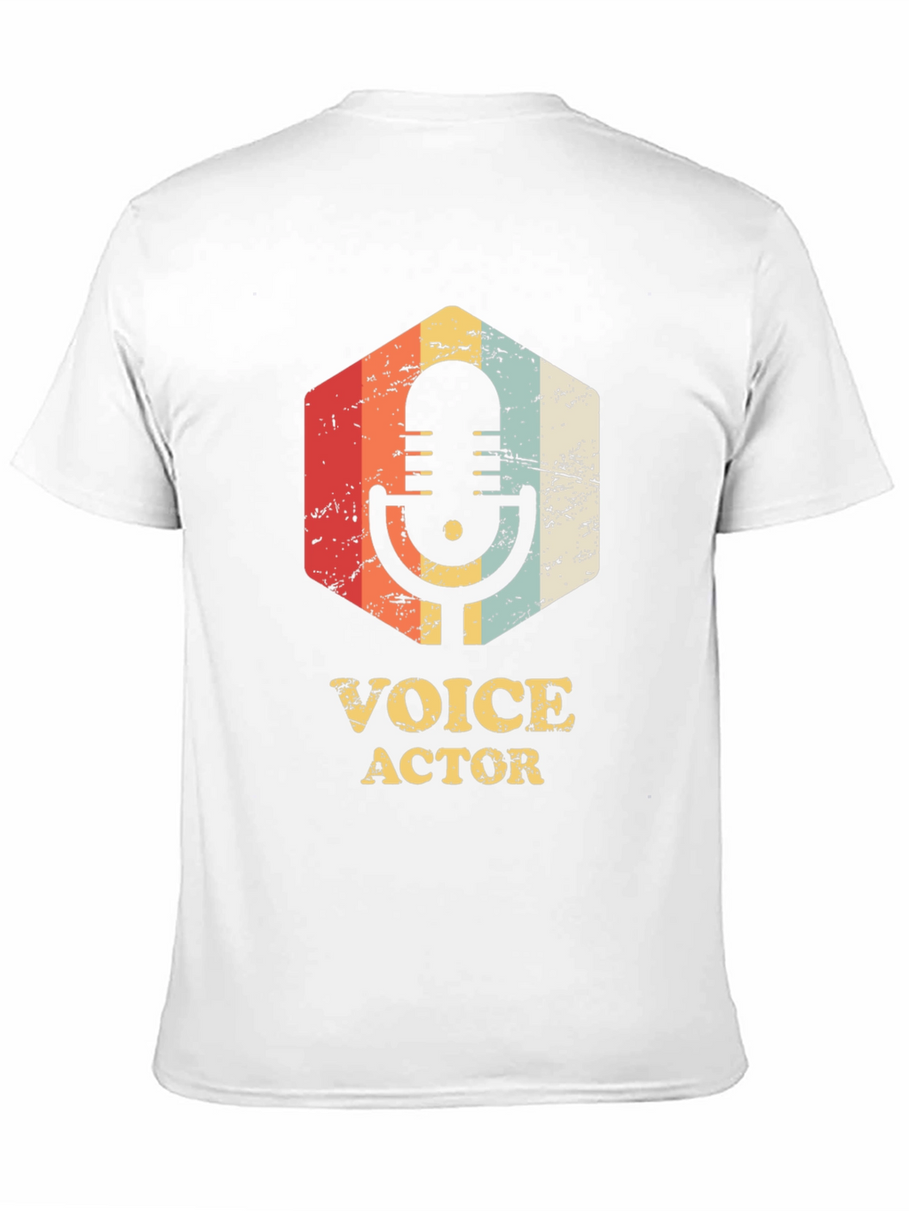 Voice Actor Retro Graphic T-Shirt