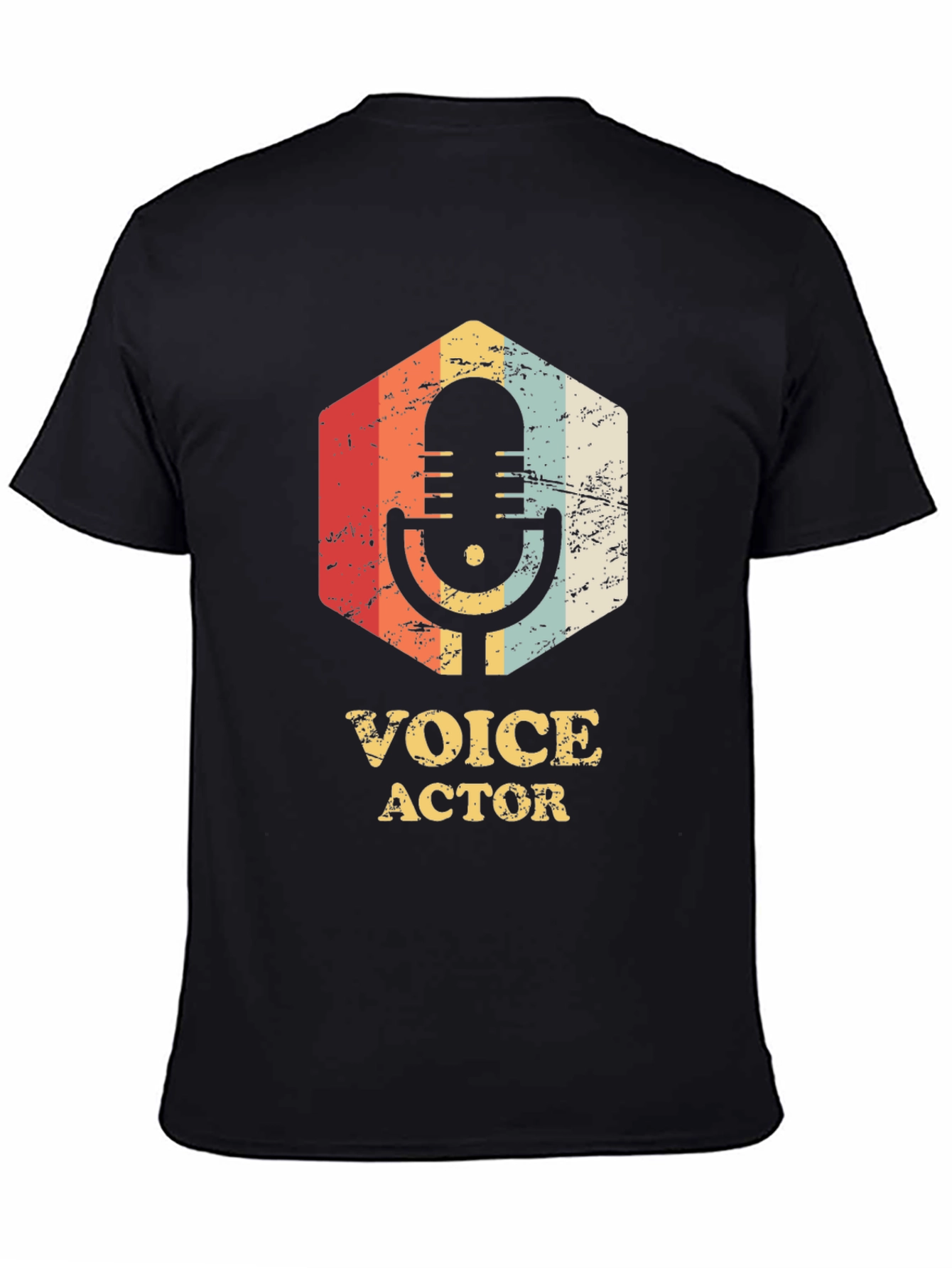 Voice Actor Retro Graphic T-Shirt