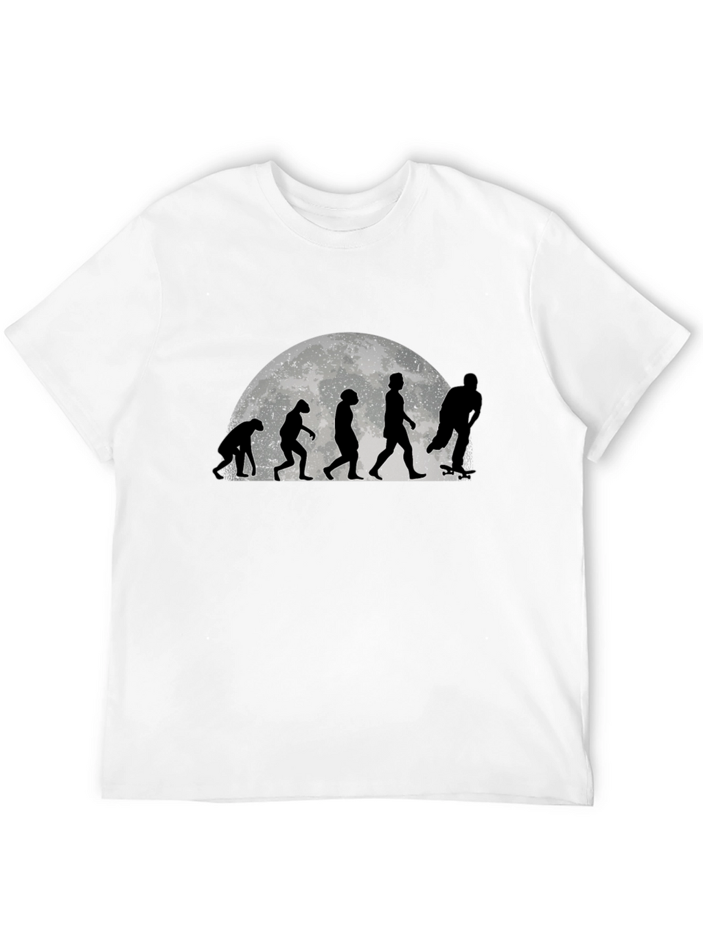 Skate Evolution Graphic Tee - Black