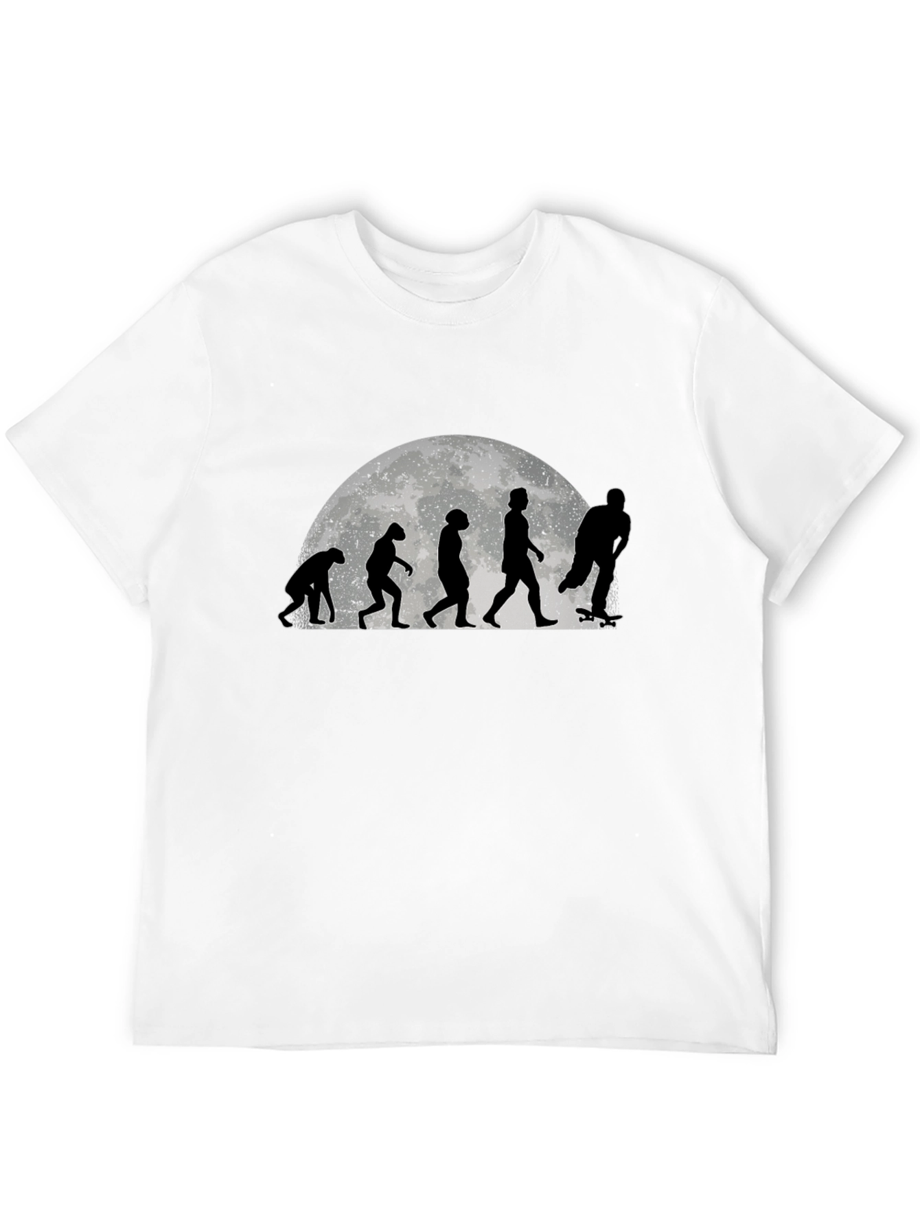 Skate Evolution Graphic Tee - Black