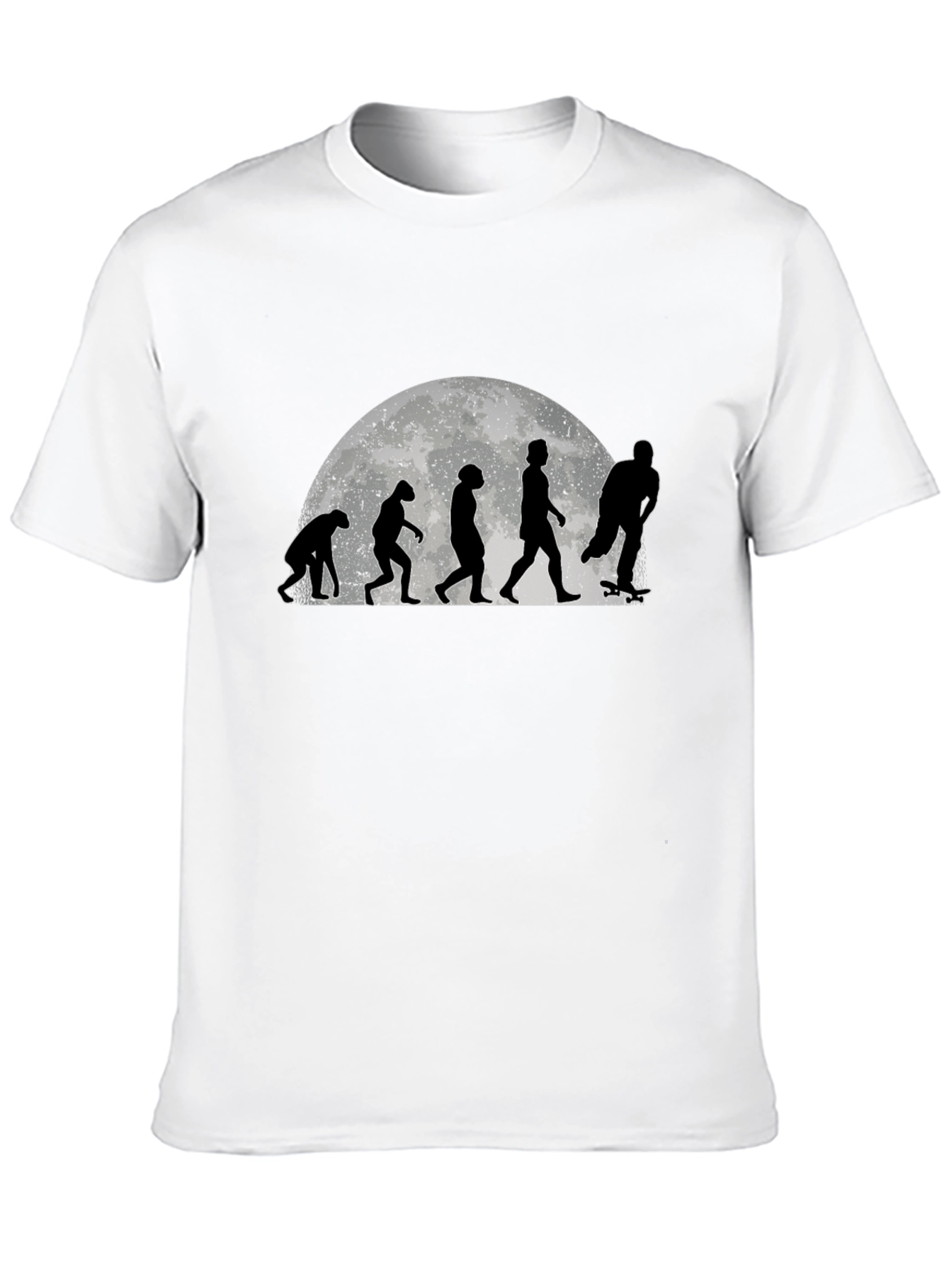 Skate Evolution Graphic Tee - Black