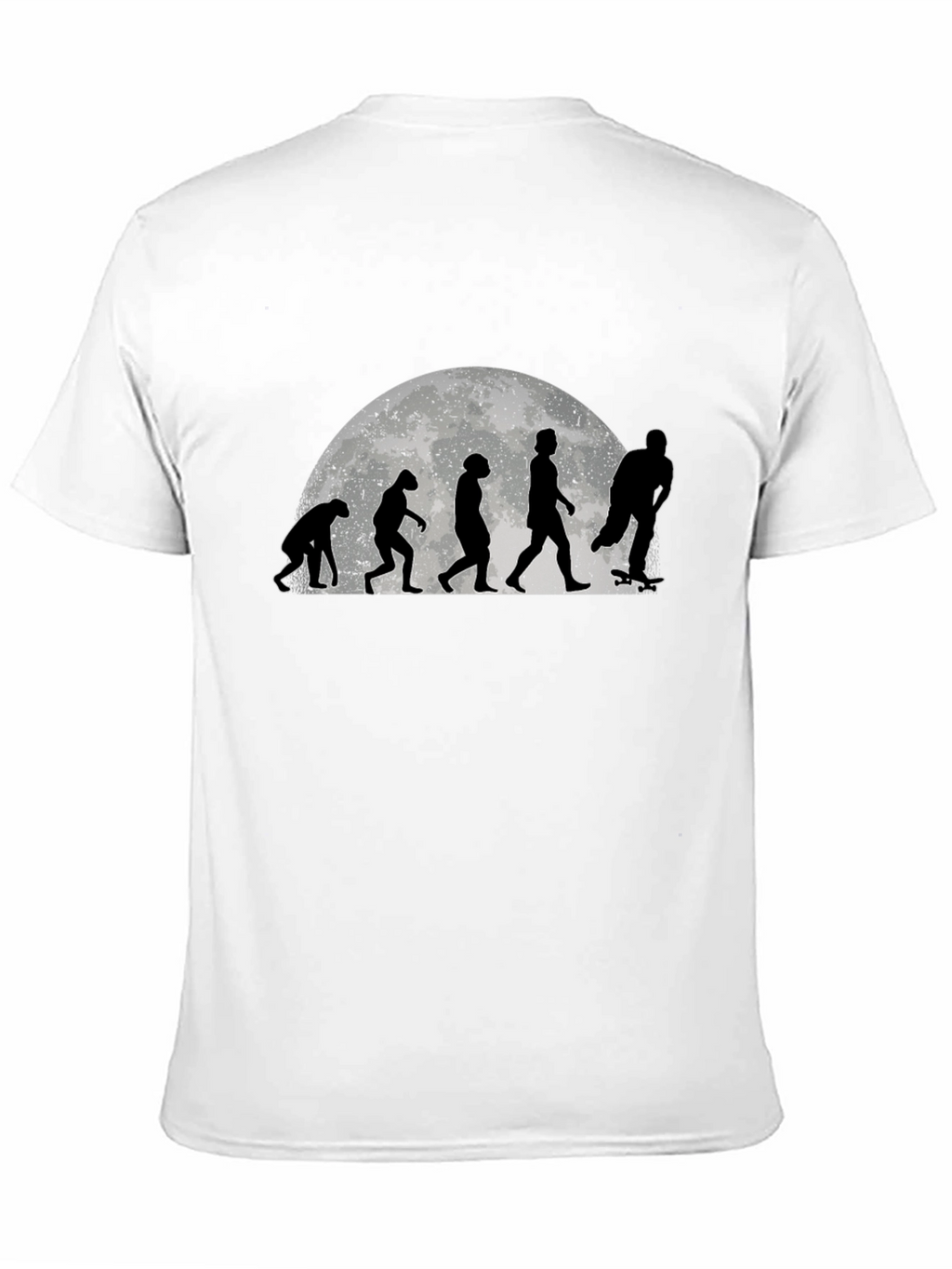 Skate Evolution Graphic Tee - Black