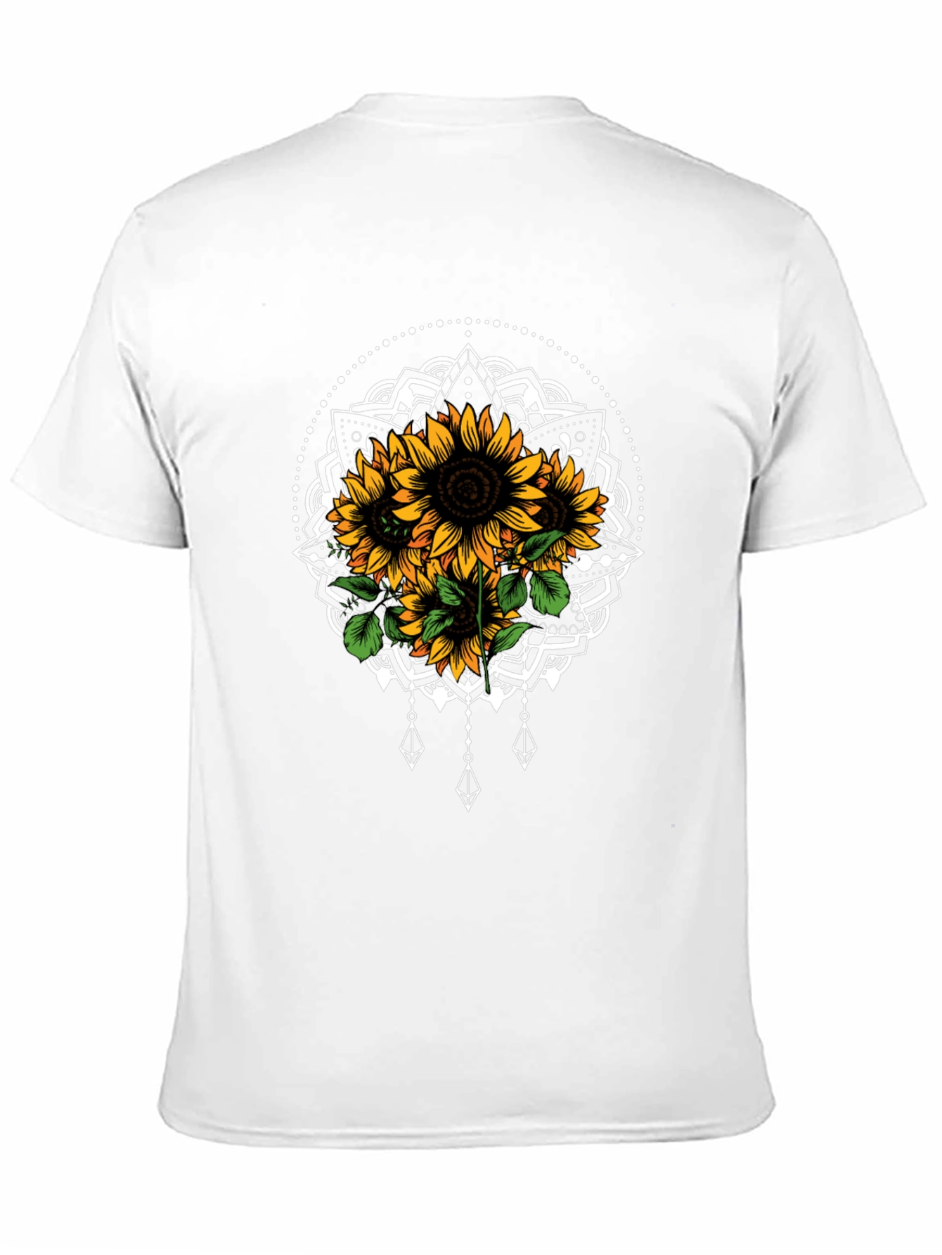 Sunflower Mandala Graphic Tee