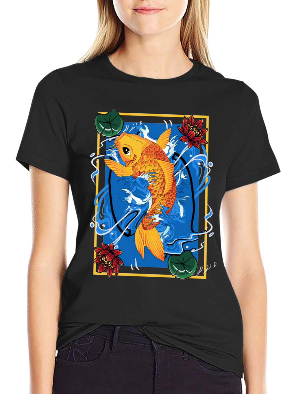 Koi Fish Graphic Tee