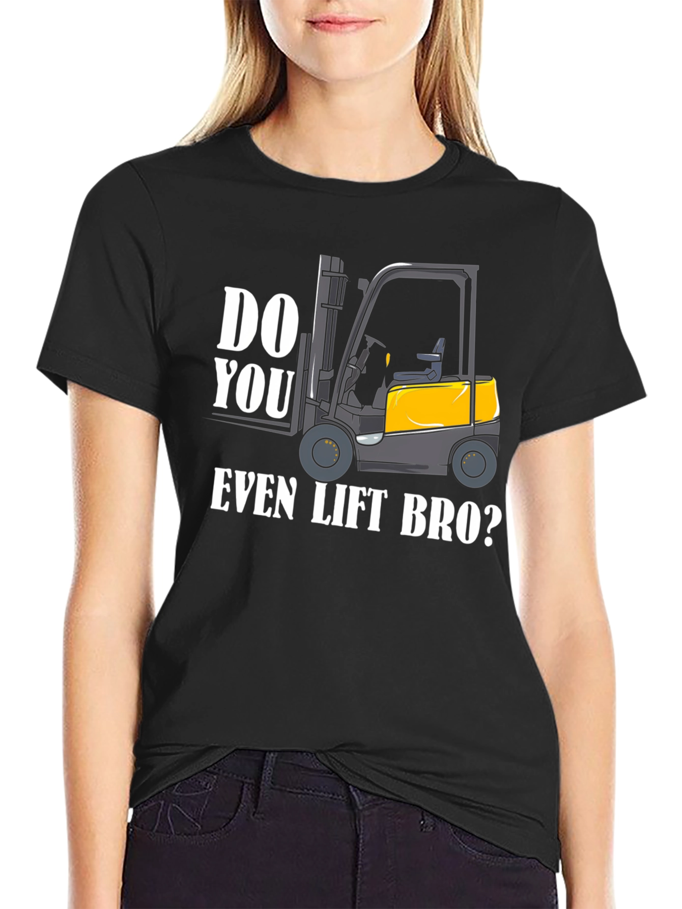 Do You Even Lift Bro Forklift Graphic Tee