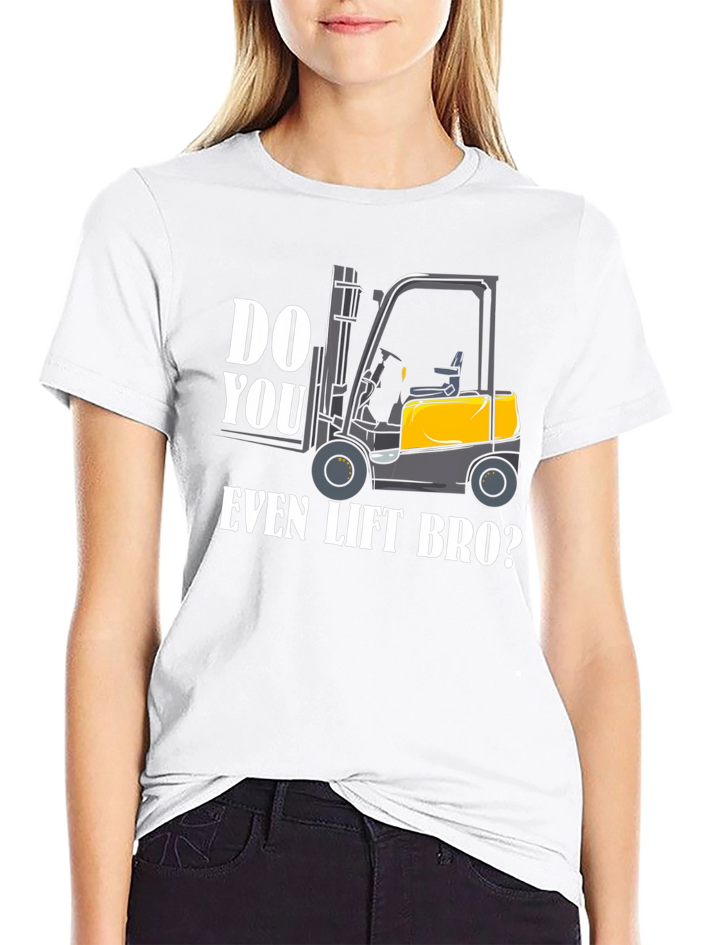 Do You Even Lift Bro Forklift Graphic Tee