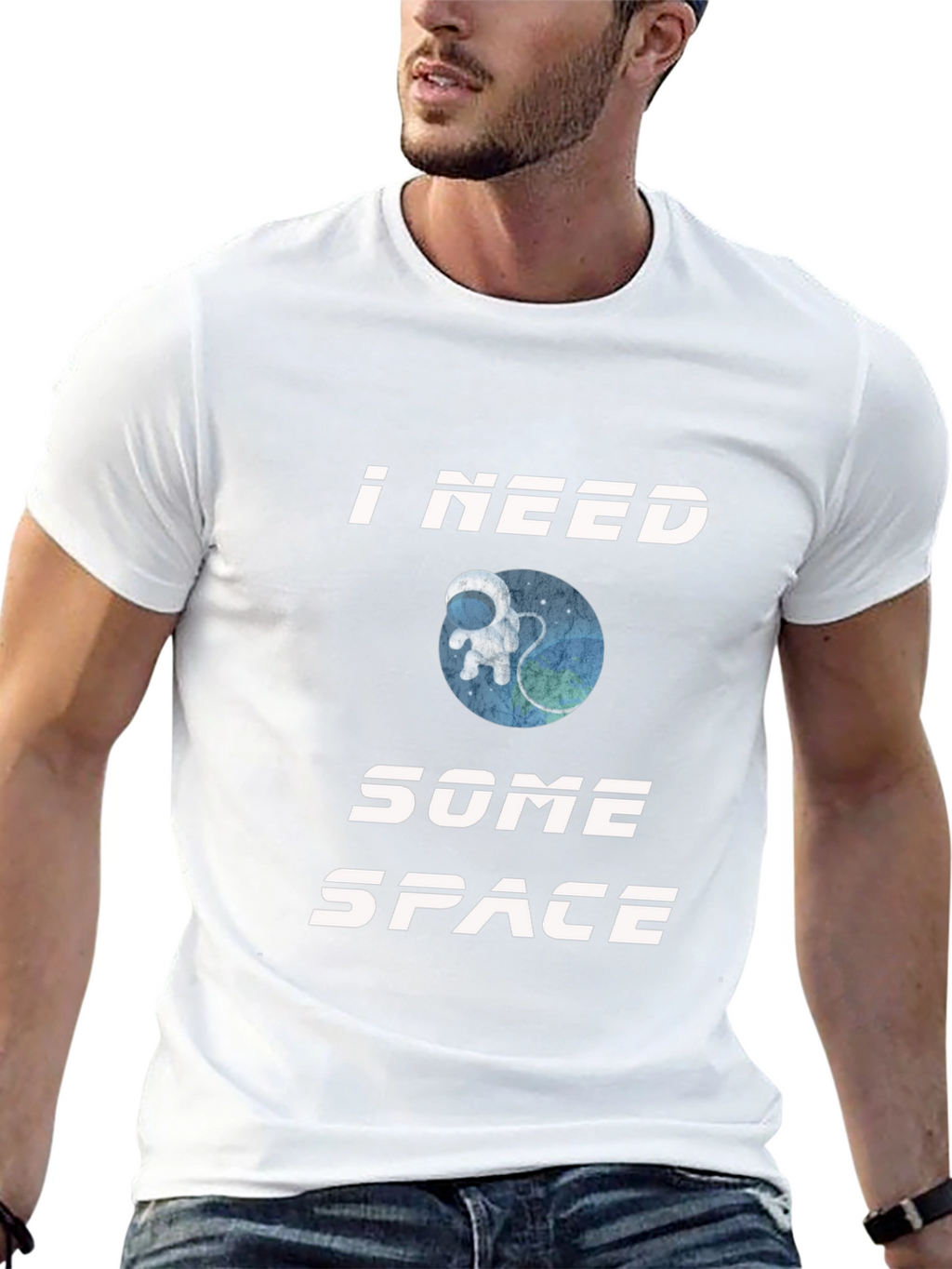 I Need Some Space T-Shirt - Astronaut Design