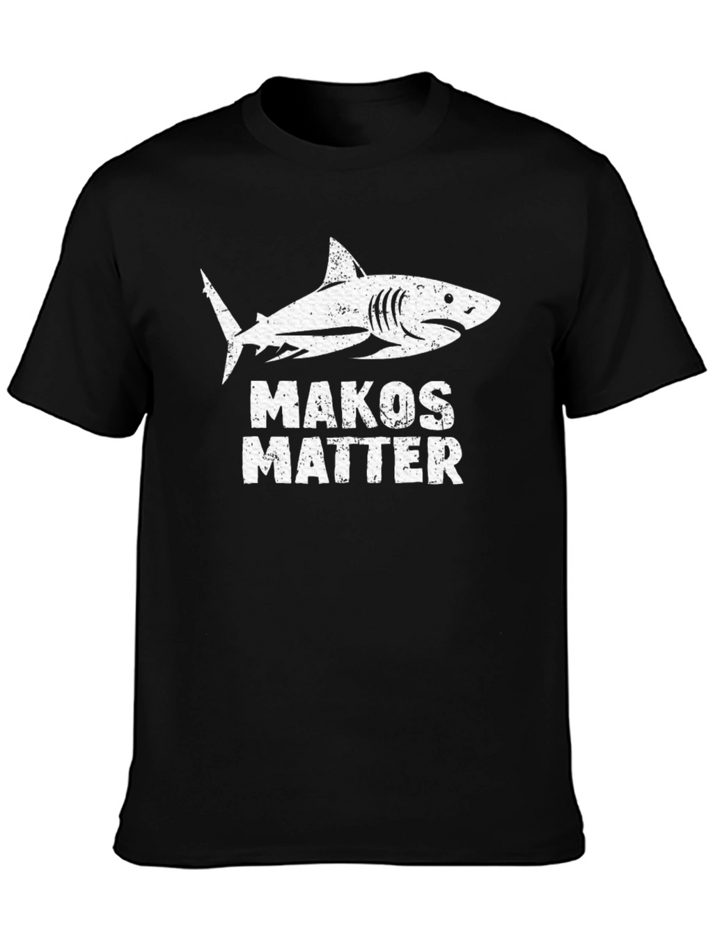 Makos Matter Shark T-Shirt - Black