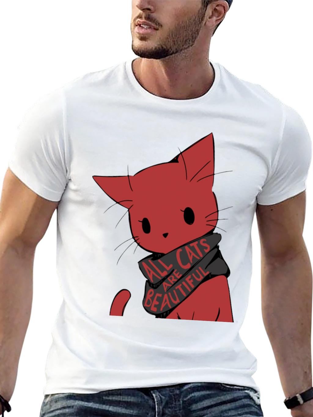 All Cats Are Beautiful Graphic T-Shirt