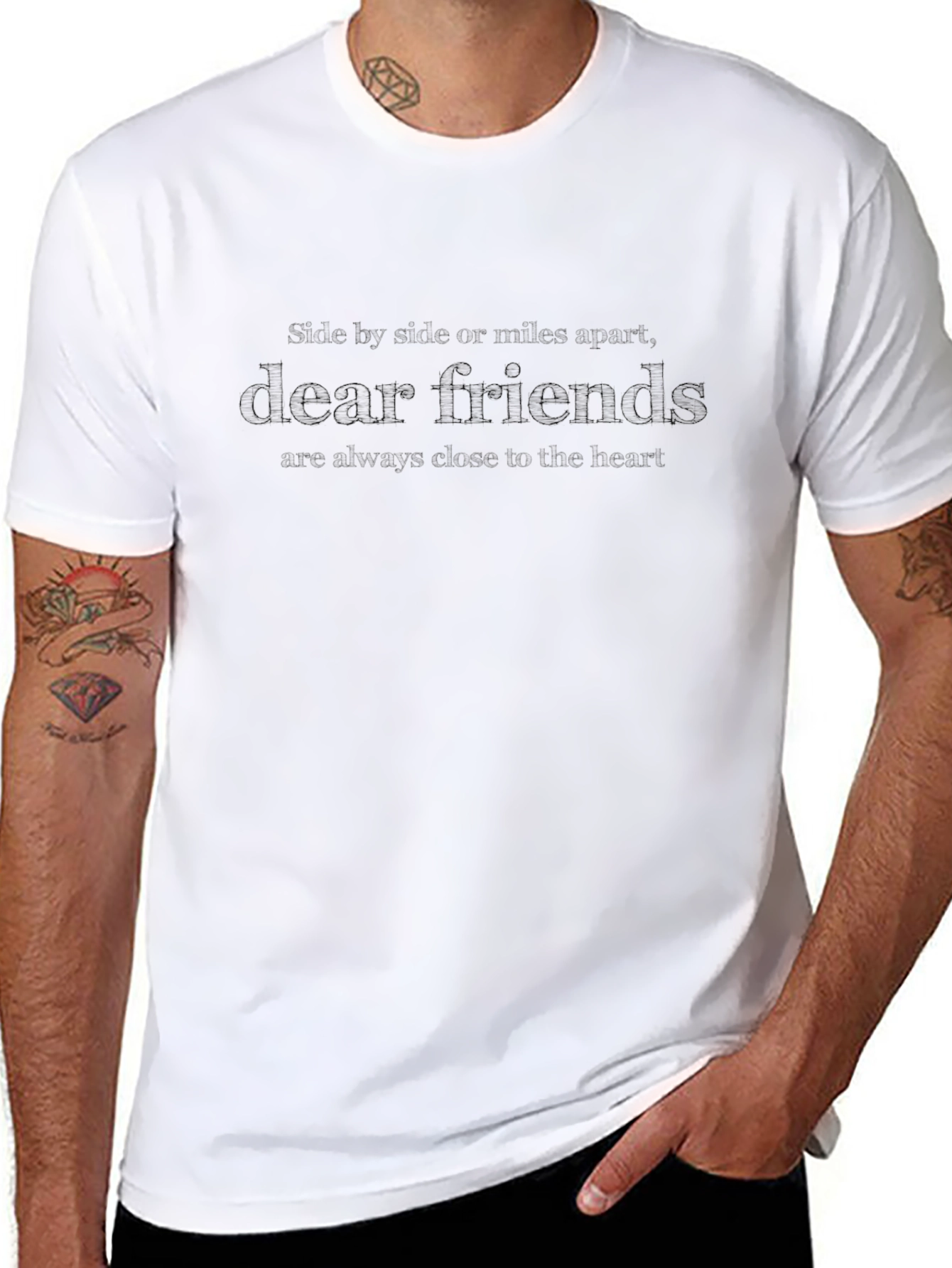Classic Black Crew Neck T-Shirt - Everyday Comfort