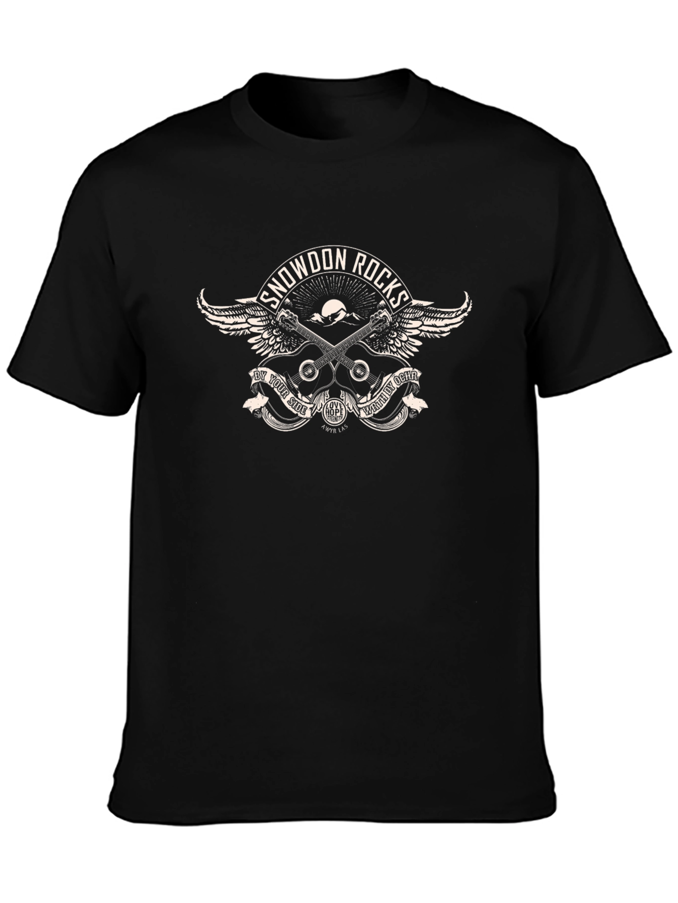 Snowdon Rocks Graphic T-Shirt