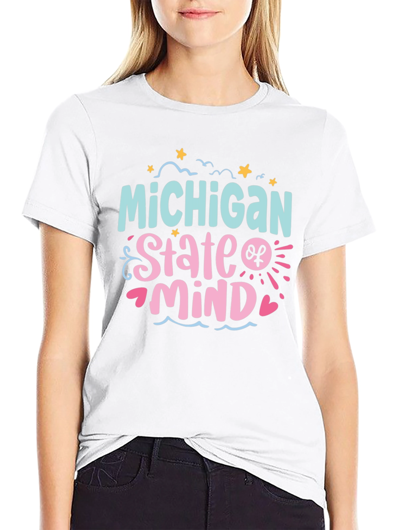 Michigan State of Mind Graphic Tee