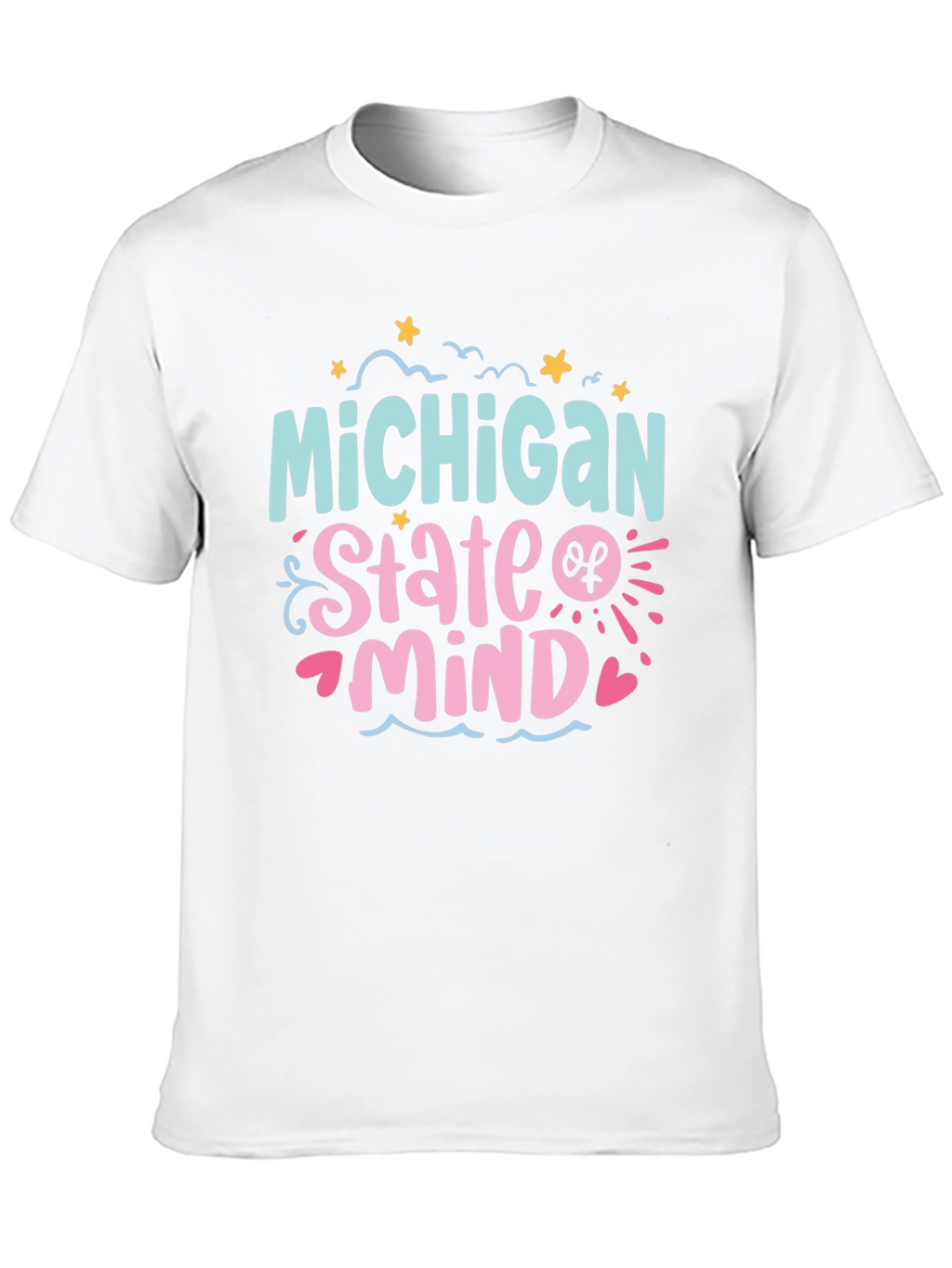 Michigan State of Mind Graphic Tee