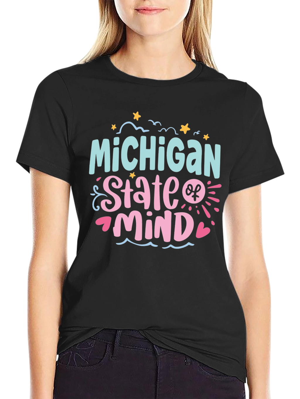 Michigan State of Mind Graphic Tee