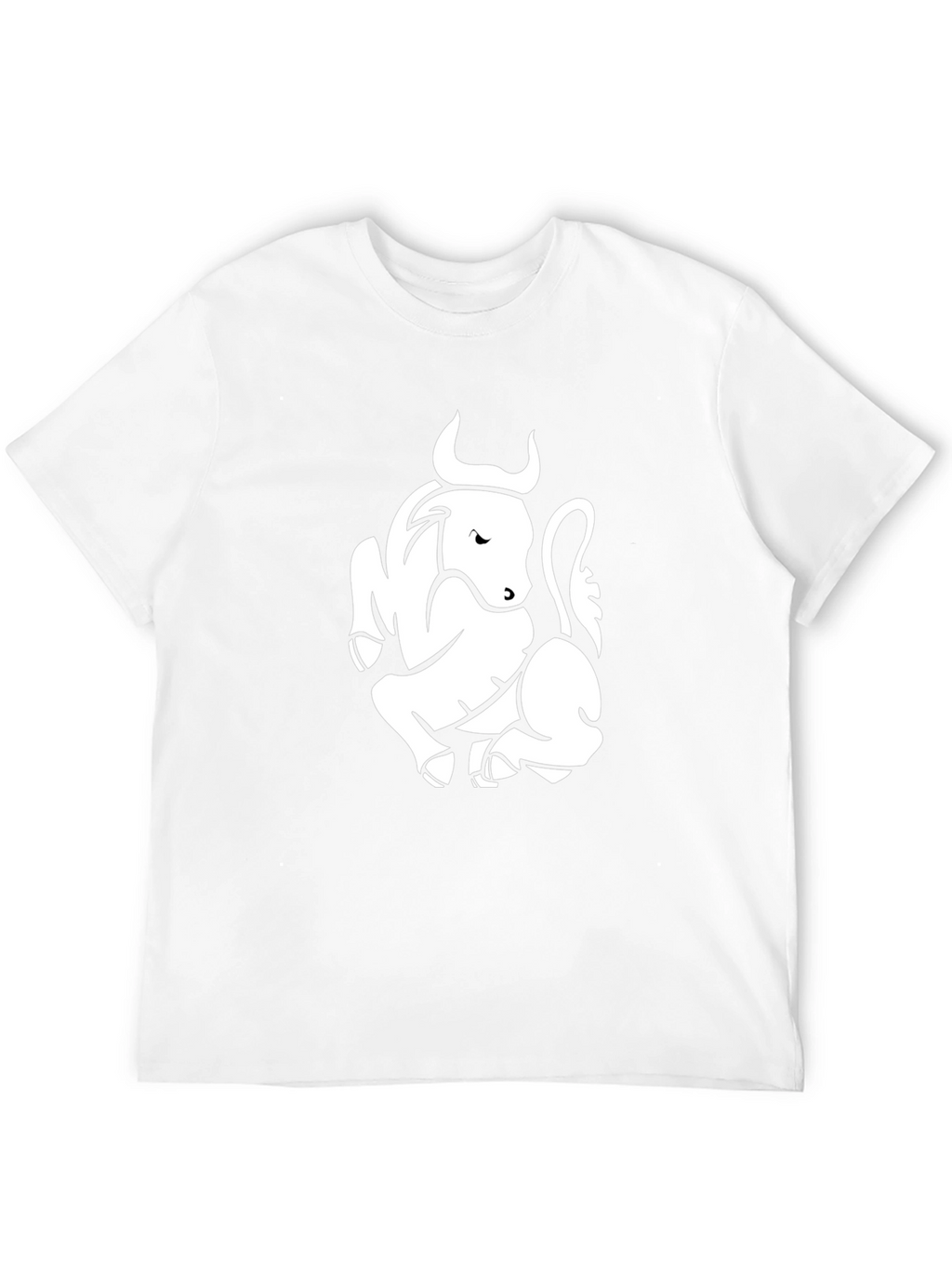 Black Taurus Graphic Tee - Zodiac Sign Shirt