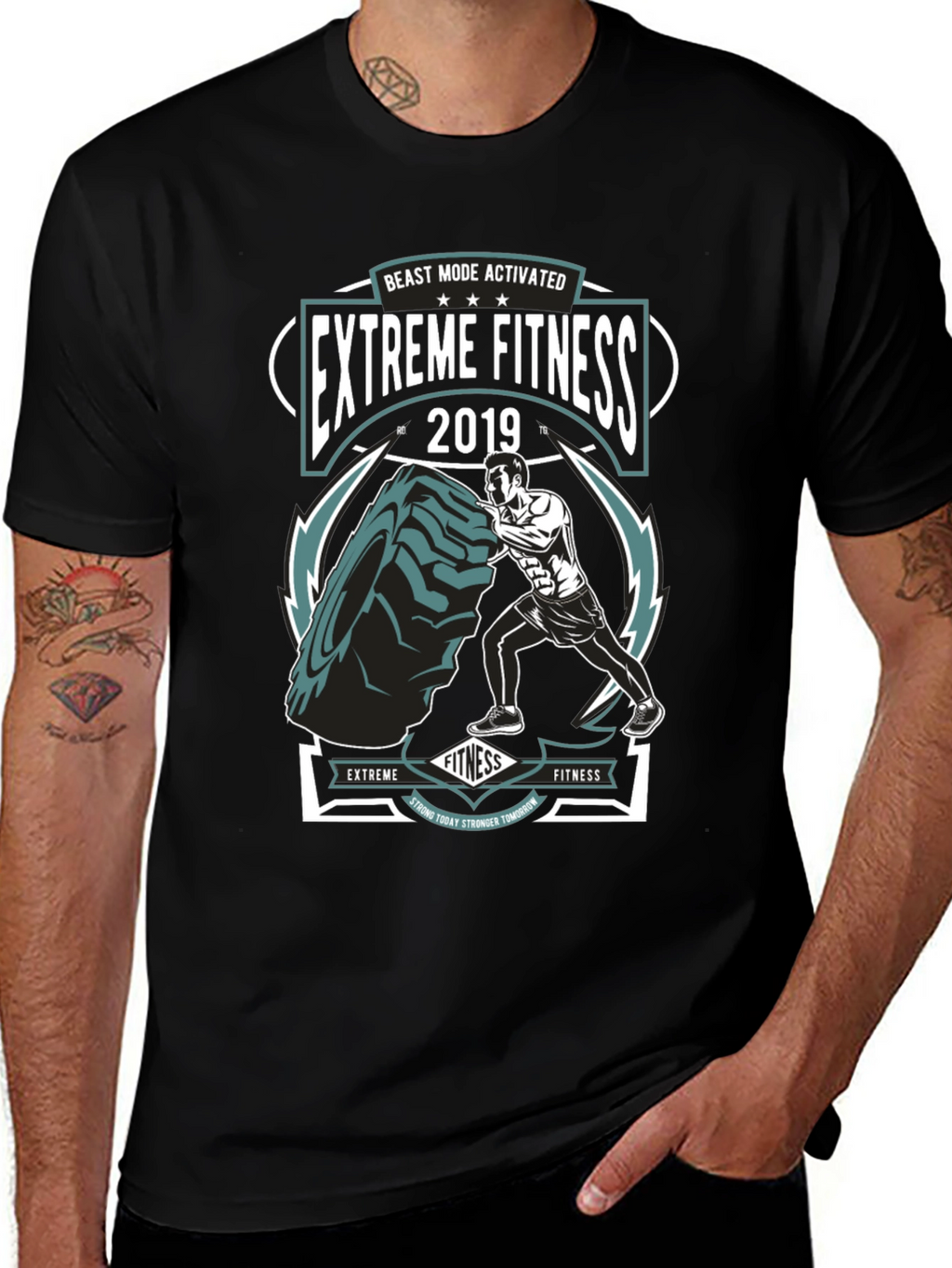 Extreme Fitness 2019 Beast Mode Activated T-Shirt