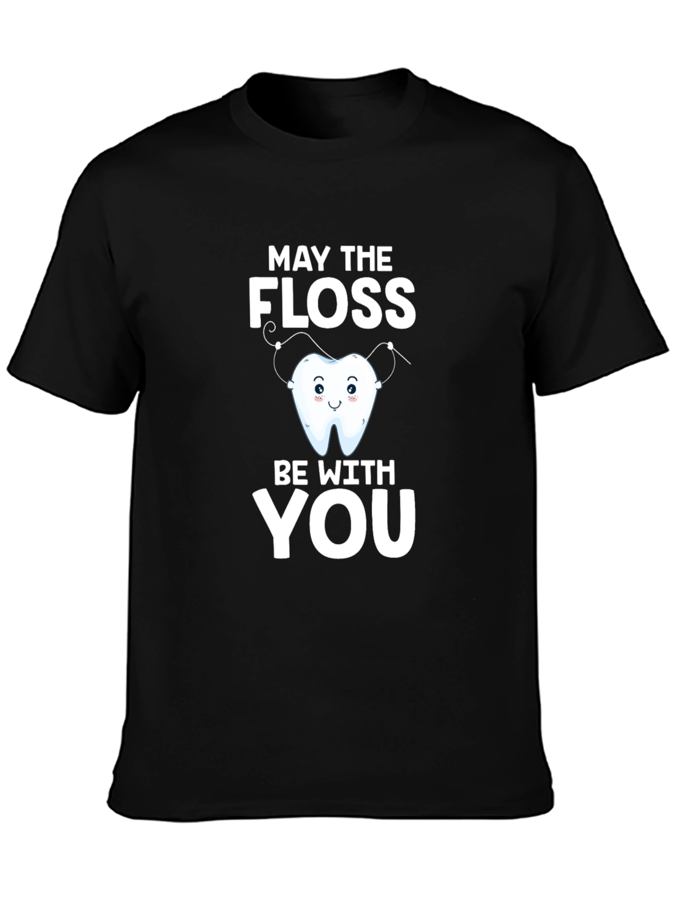 May the Floss Be With You Graphic Tee