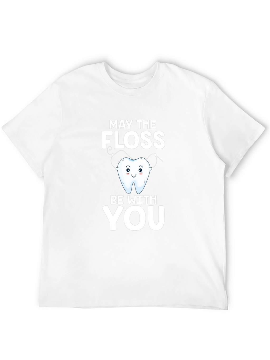 May the Floss Be With You Graphic Tee