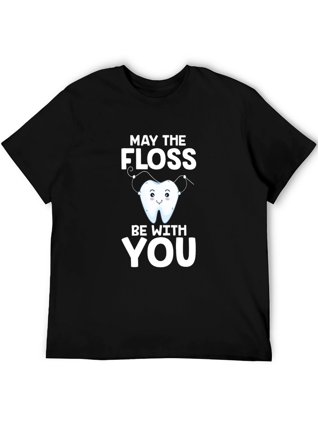 May the Floss Be With You Graphic Tee