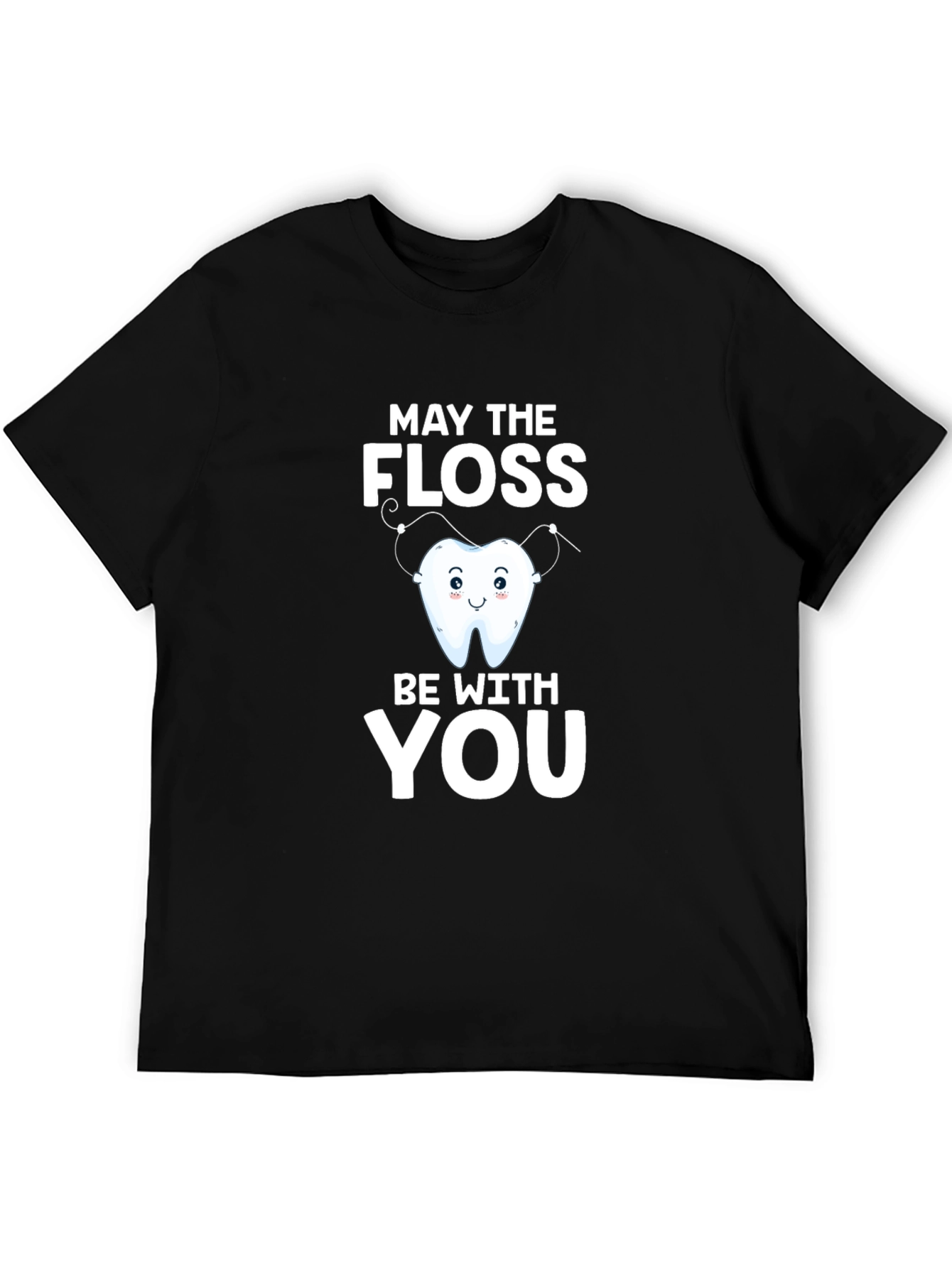 May the Floss Be With You Graphic Tee