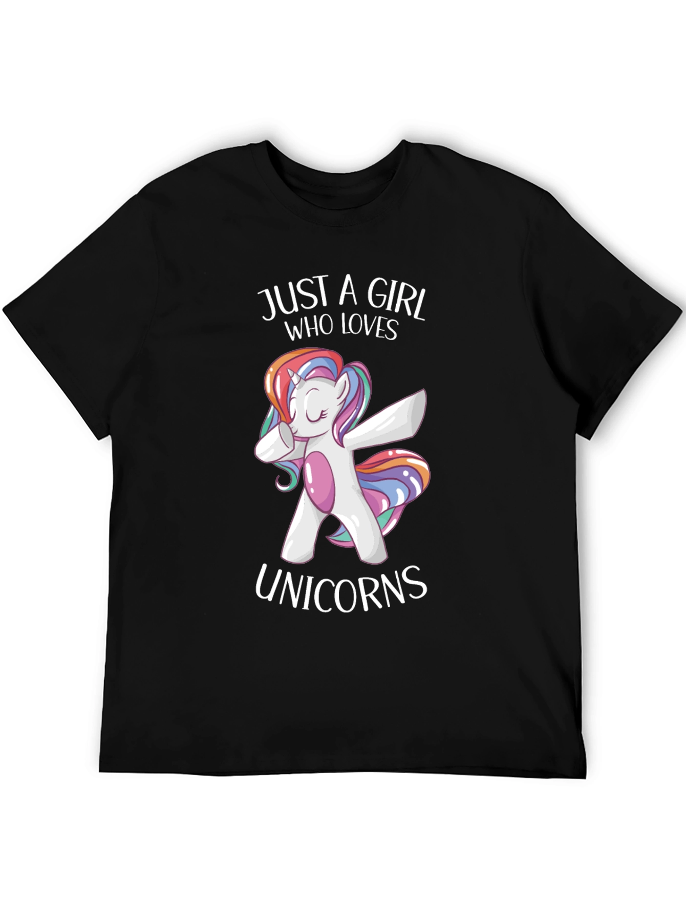 Just a Girl Who Loves Unicorns T-Shirt