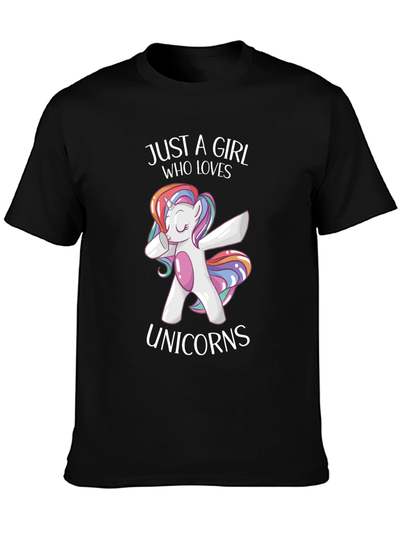 Just a Girl Who Loves Unicorns T-Shirt