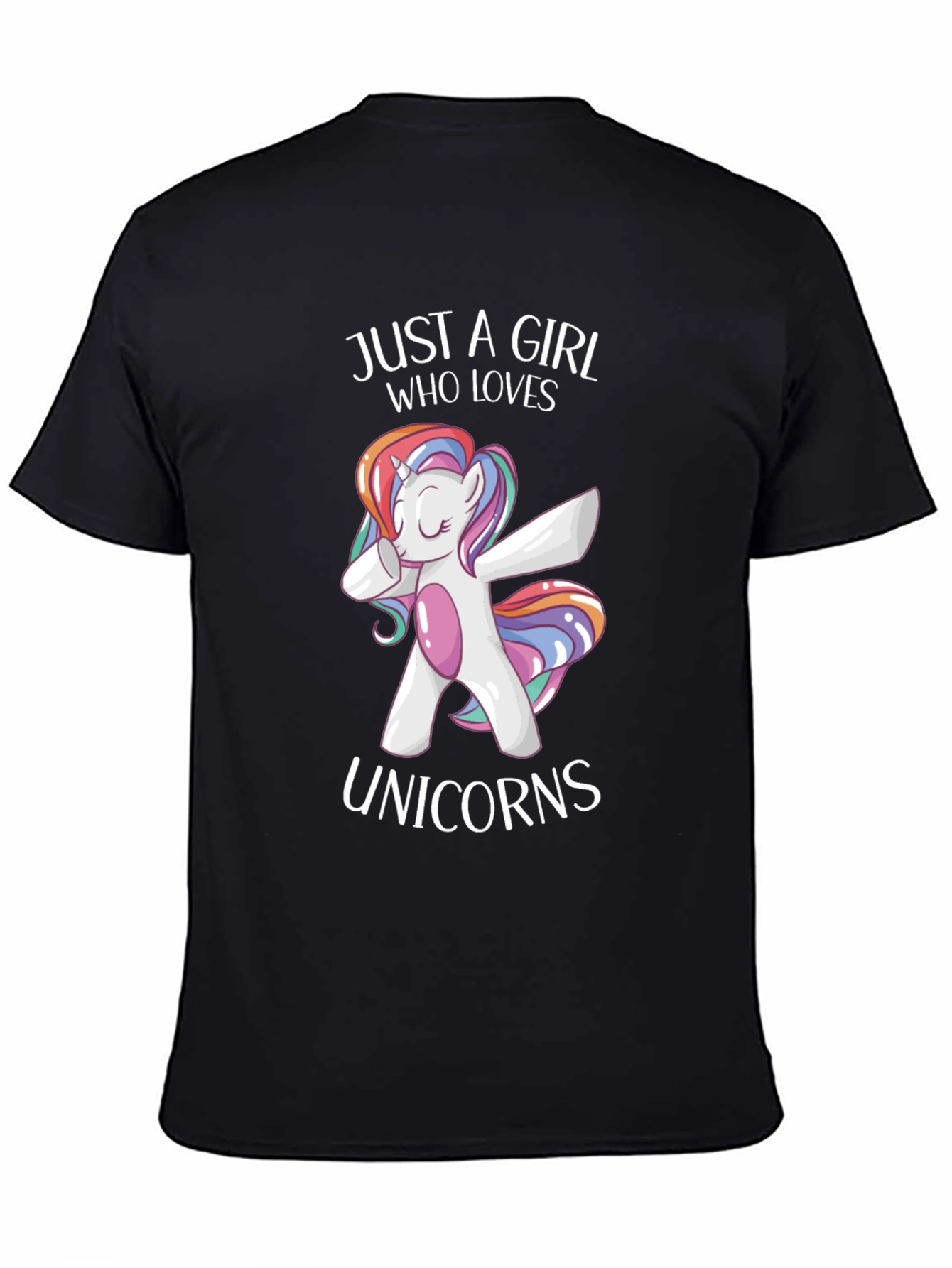 Just a Girl Who Loves Unicorns T-Shirt