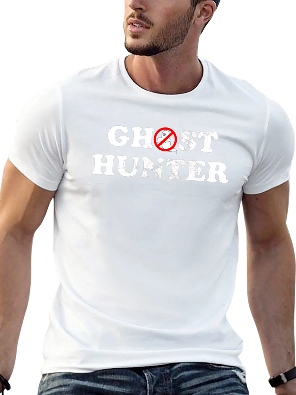 Ghost Hunter Graphic Tee - Paranormal Investigation Shirt