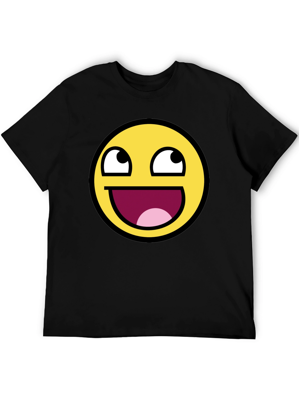 Epic Face Meme T-Shirt - Black Graphic Tee