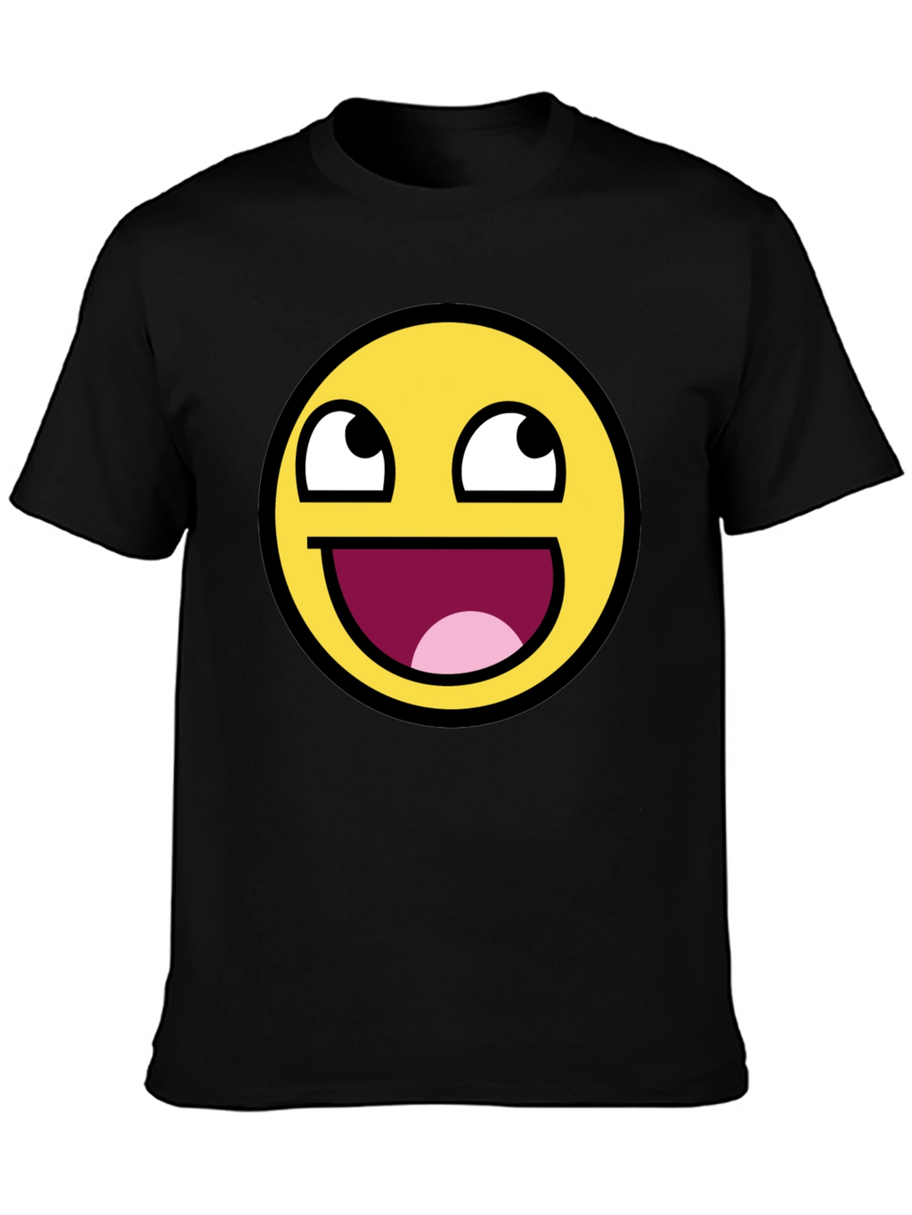 Epic Face Meme T-Shirt - Black Graphic Tee