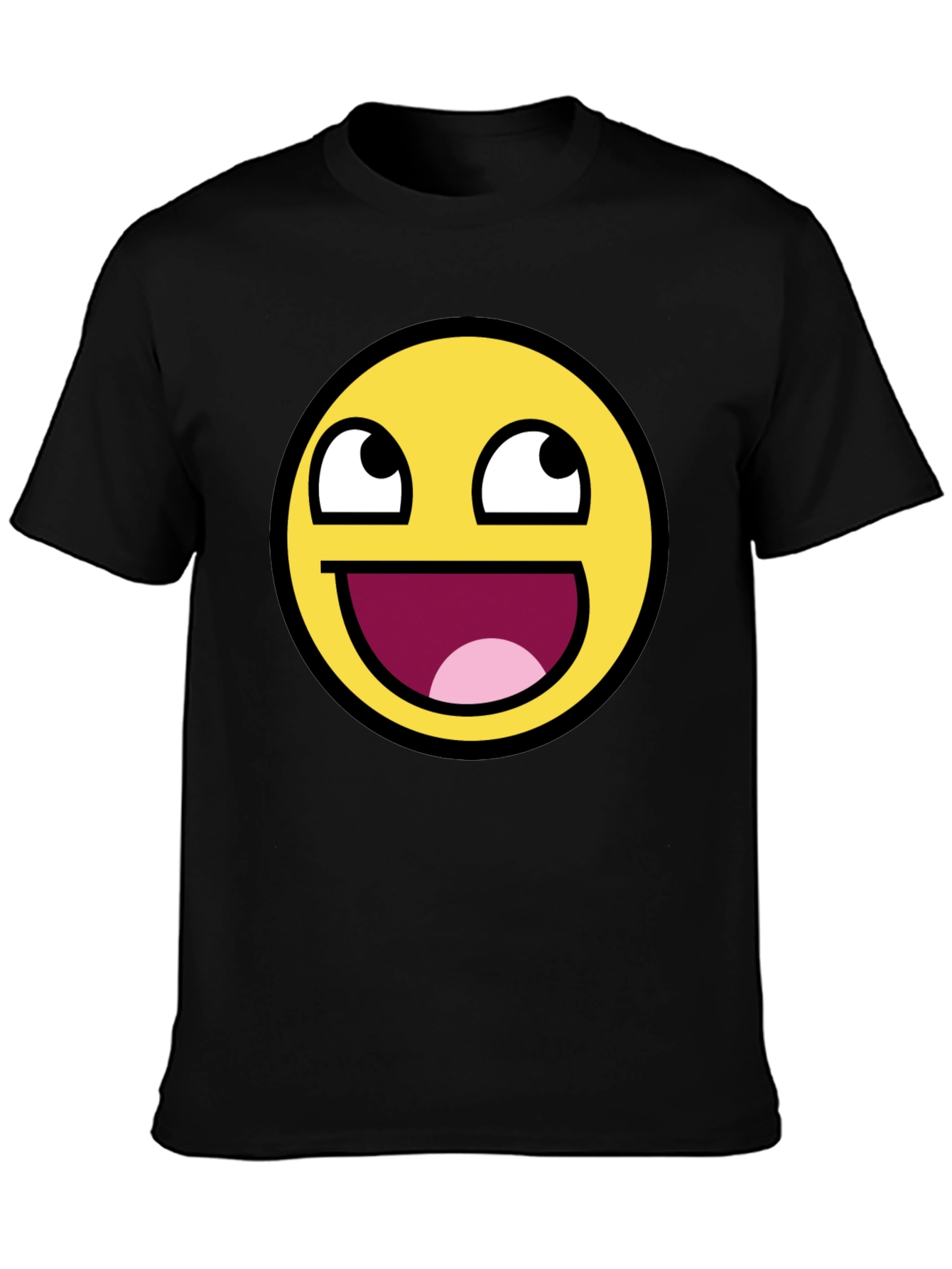 Epic Face Meme T-Shirt - Black Graphic Tee