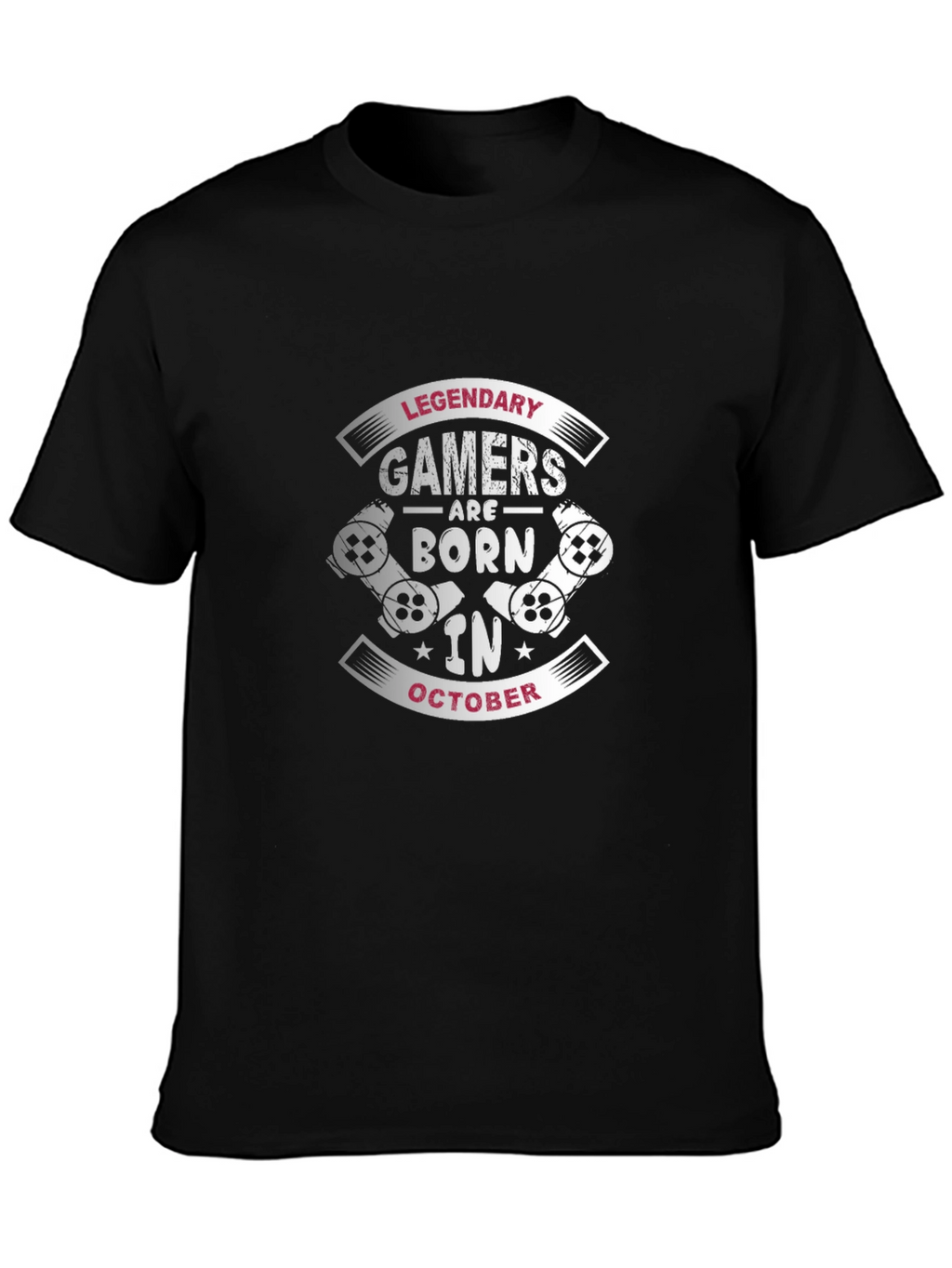Legendary Gamers Born in October T-Shirt