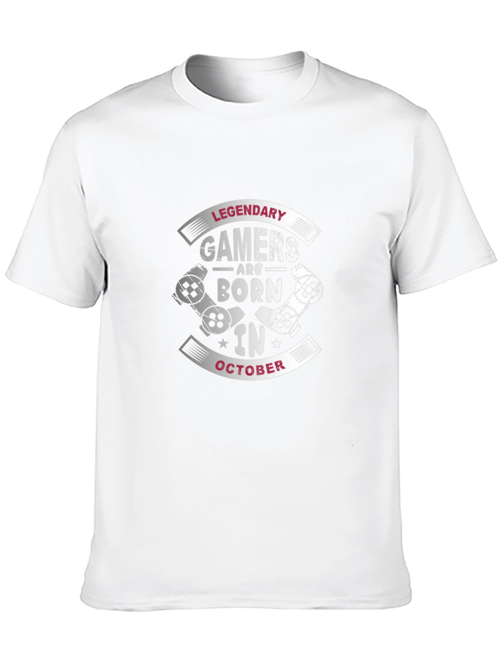 Legendary Gamers Born in October T-Shirt