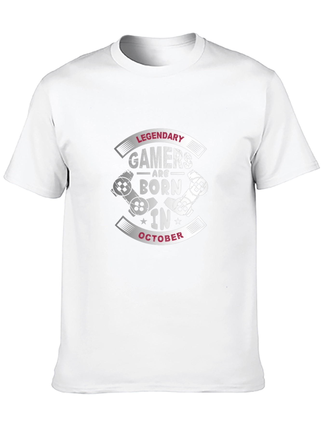 Legendary Gamers Born in October T-Shirt