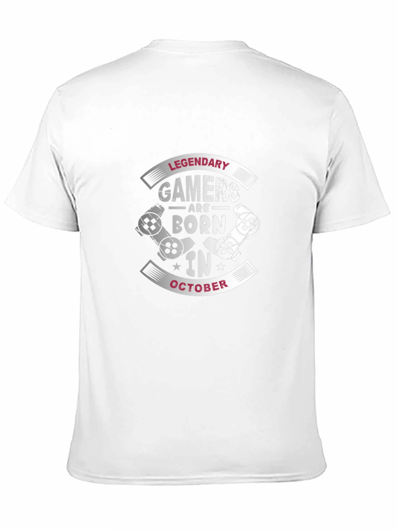 Legendary Gamers Born in October T-Shirt