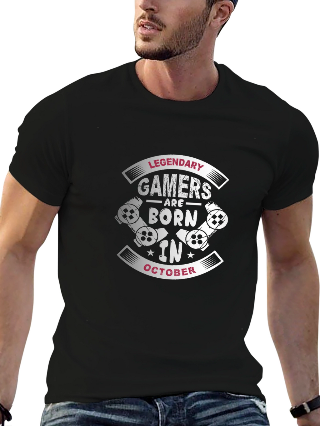 Legendary Gamers Born in October T-Shirt