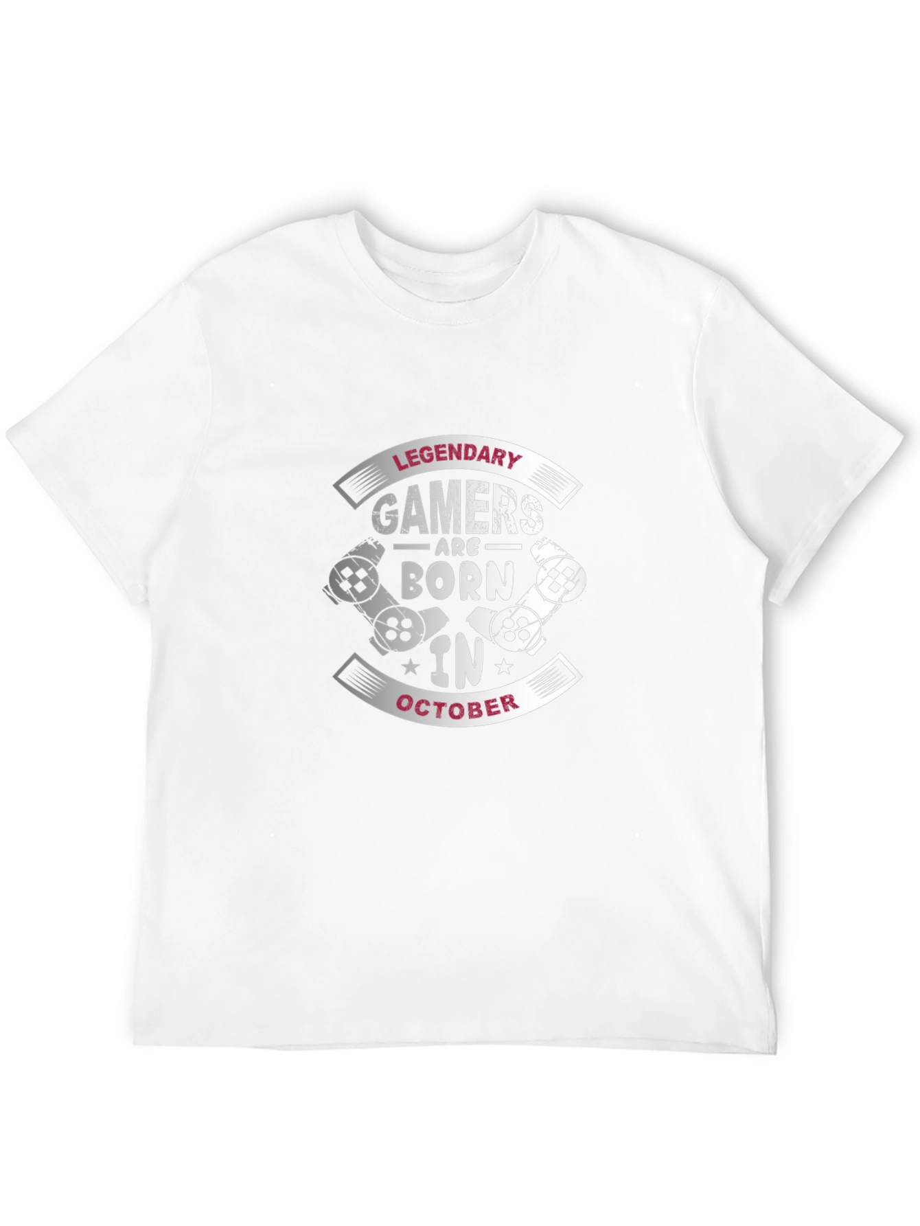 Legendary Gamers Born in October T-Shirt