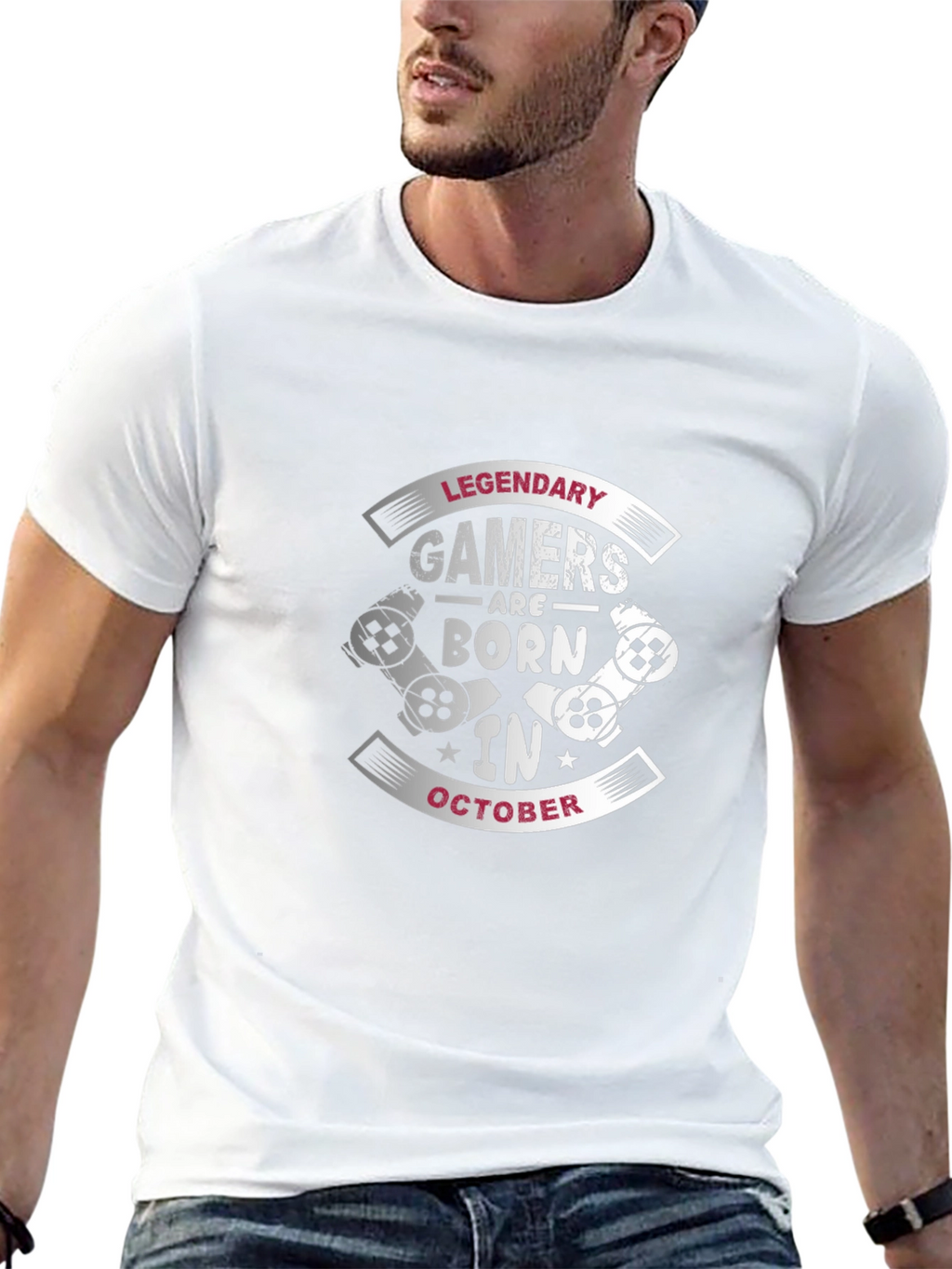 Legendary Gamers Born in October T-Shirt
