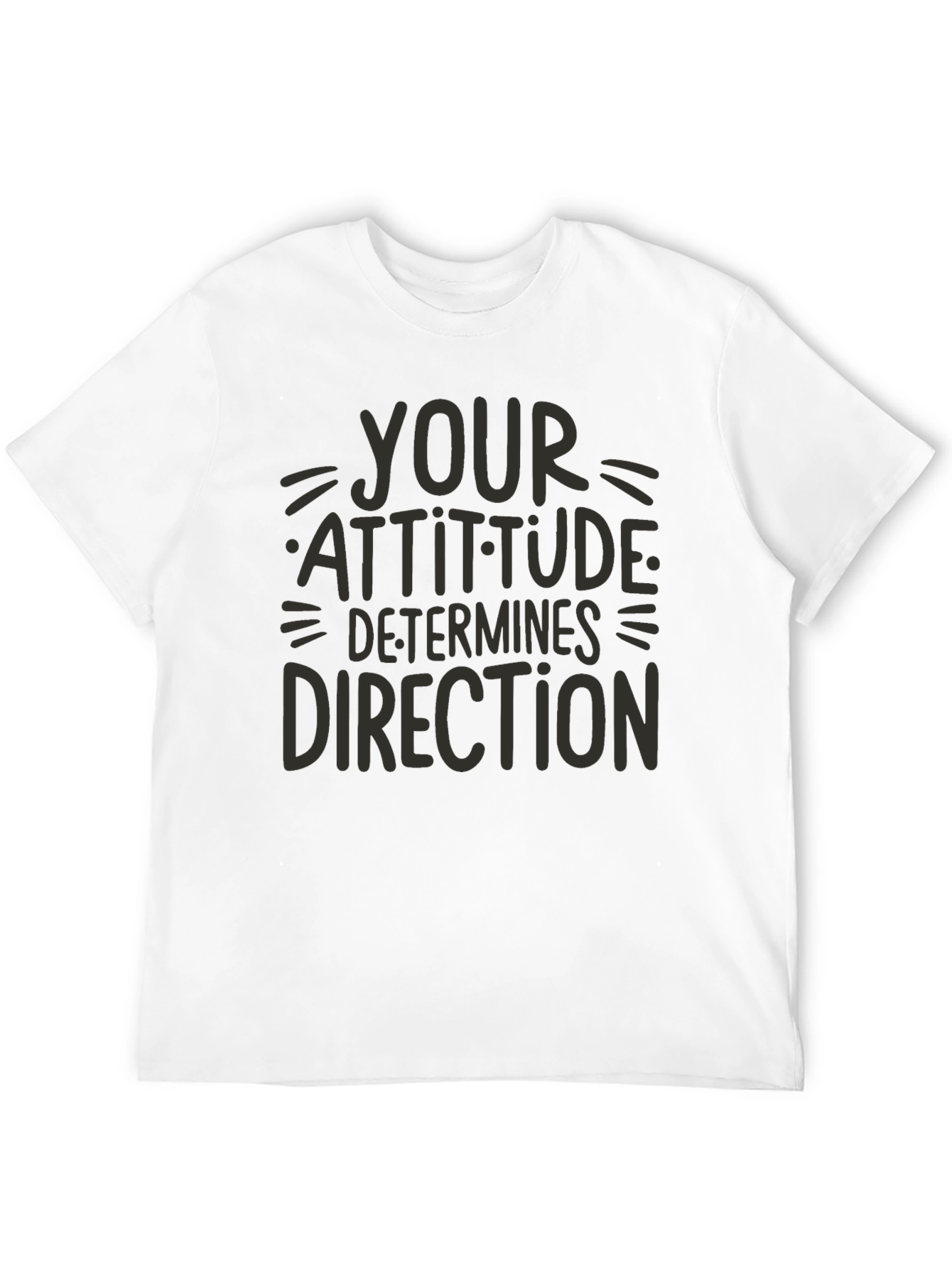 Attitude Determines Direction Graphic Tee