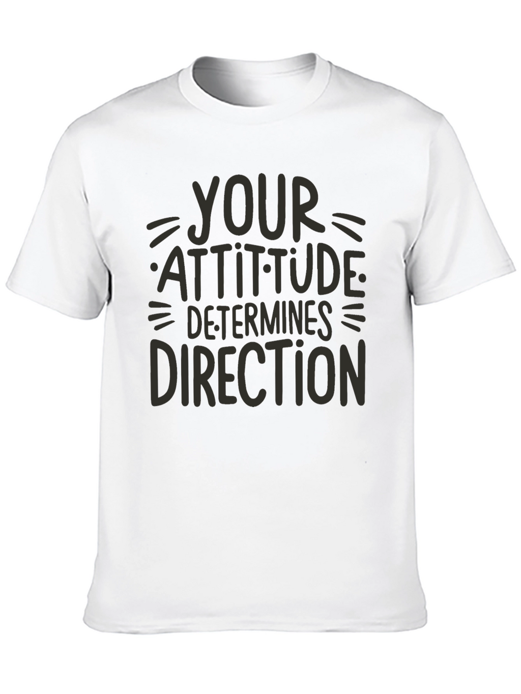 Attitude Determines Direction Graphic Tee