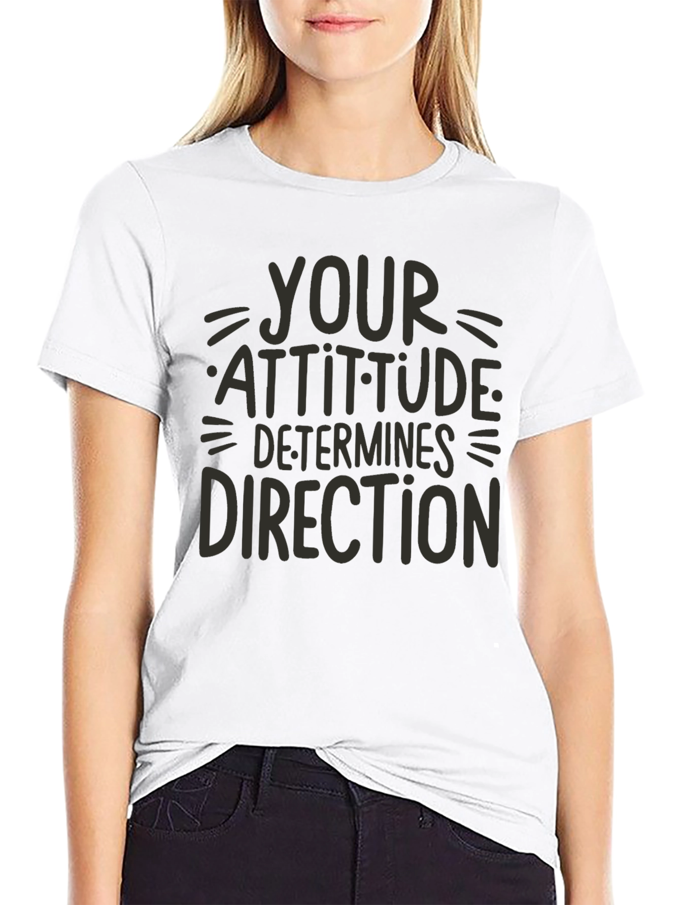 Attitude Determines Direction Graphic Tee