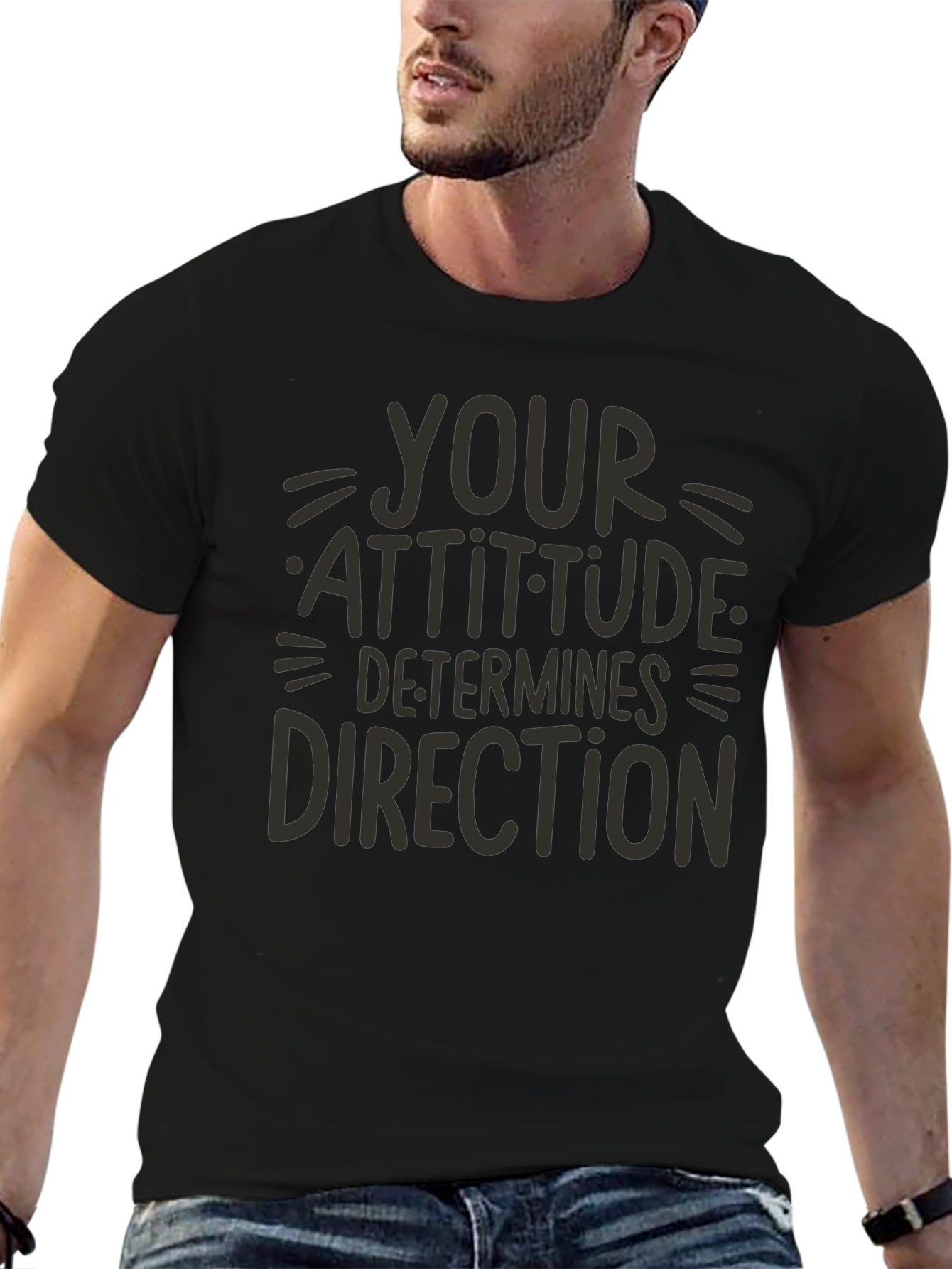 Attitude Determines Direction Graphic Tee