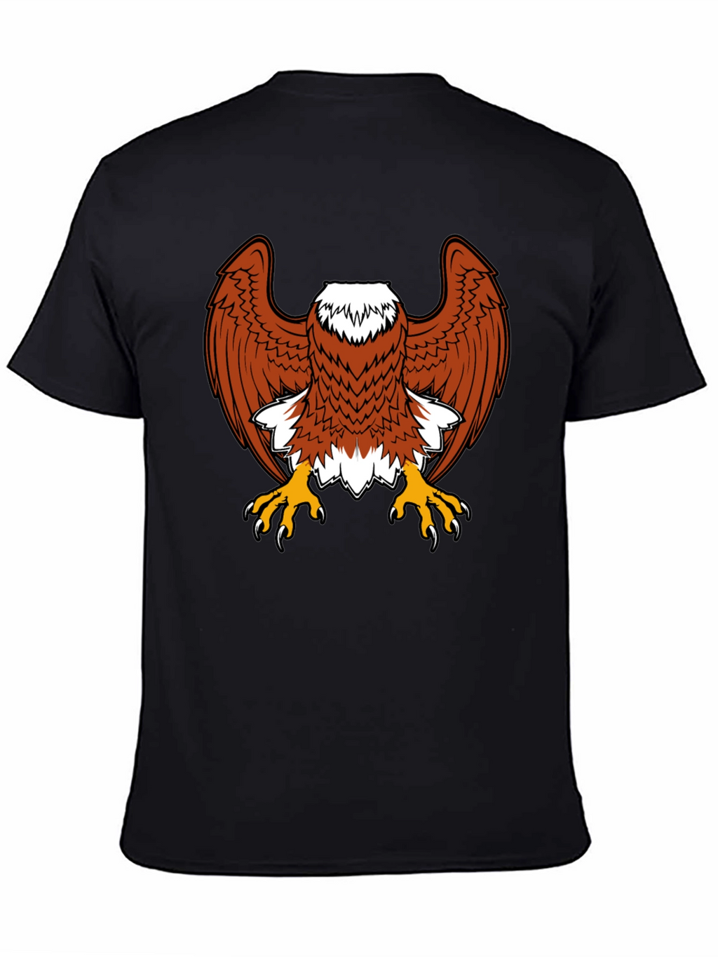 Eagle Graphic Tee - Bold Bird of Prey Design