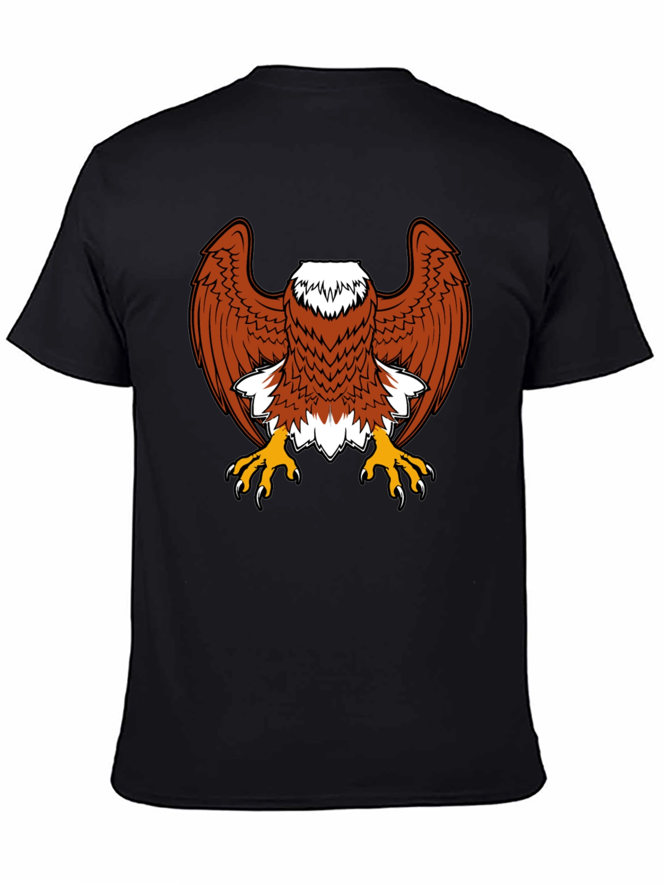 Eagle Graphic Tee - Bold Bird of Prey Design