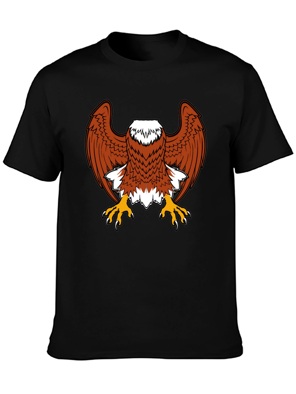 Eagle Graphic Tee - Bold Bird of Prey Design