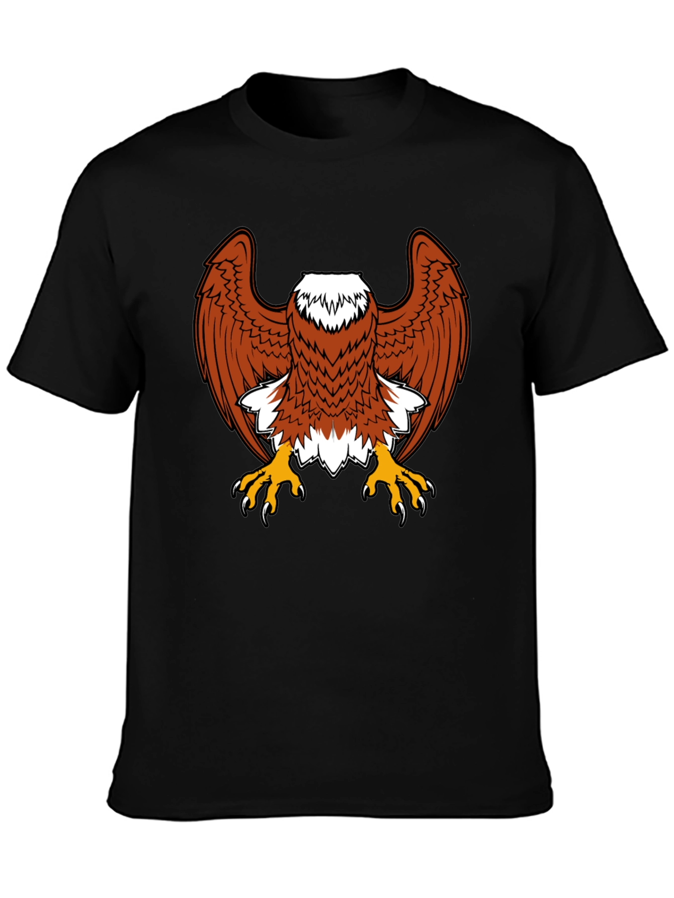 Eagle Graphic Tee - Bold Bird of Prey Design